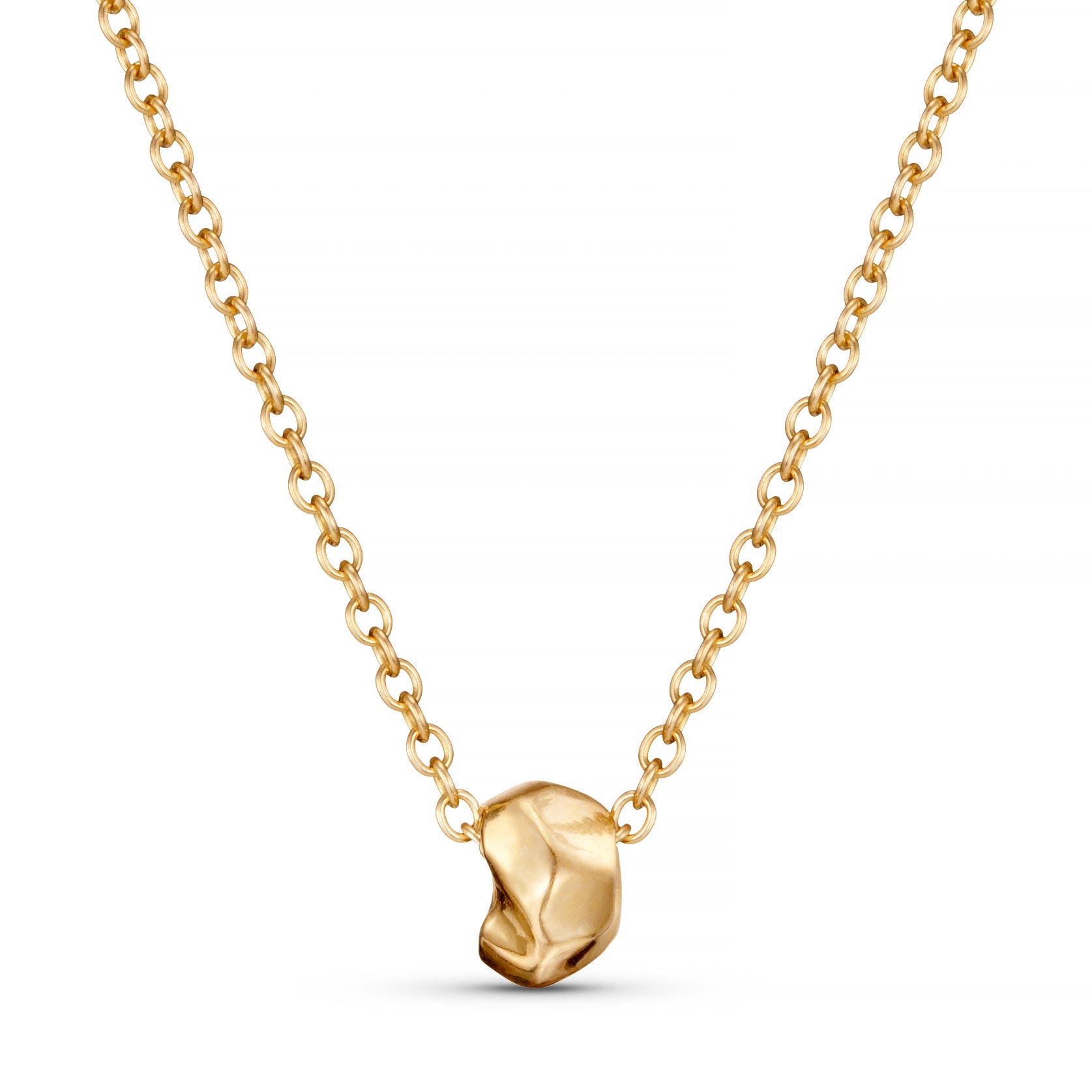 Little Things 9ct Gold Carved Pendant