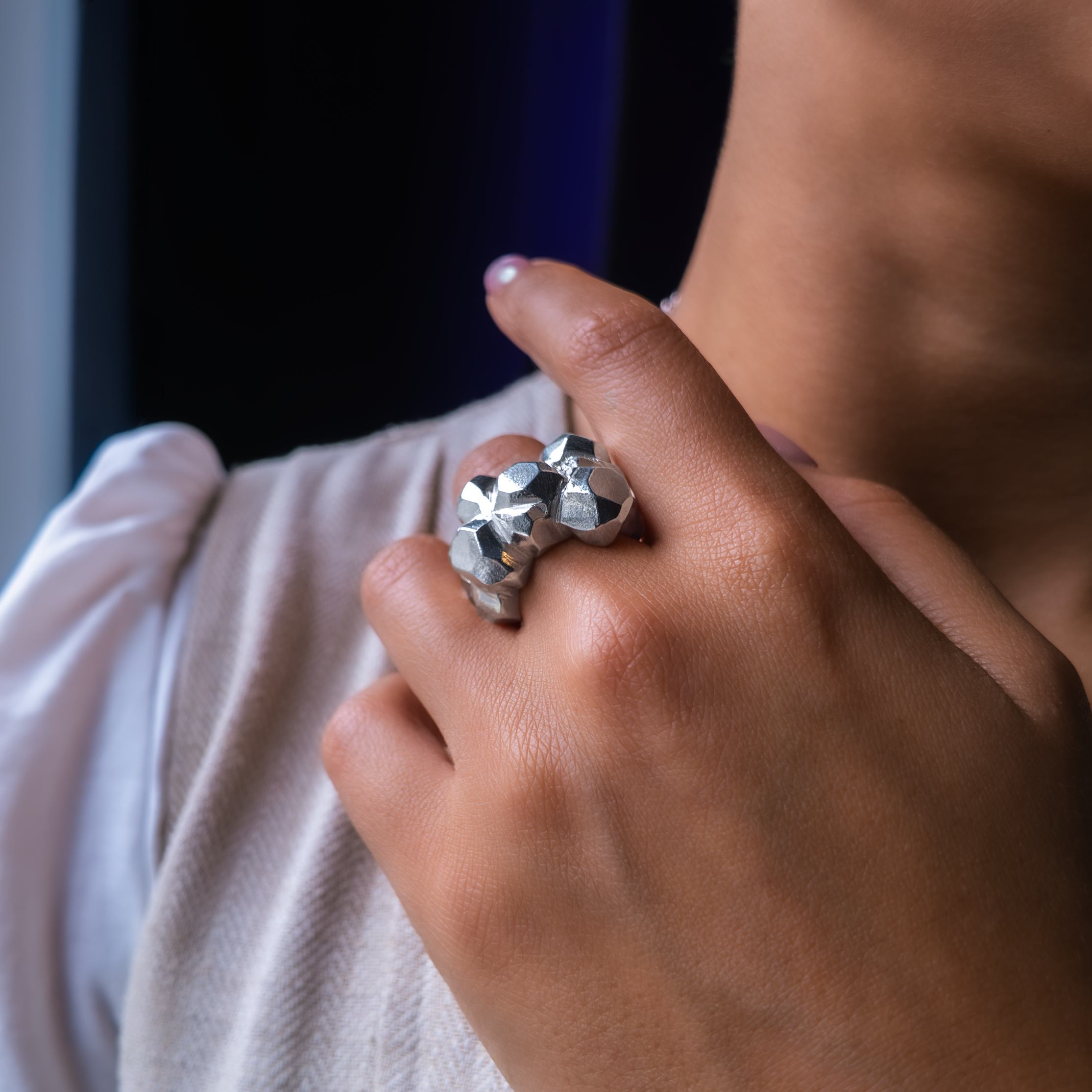 Breath Silver Ring | Jeremy Hoye X Lawrence Dicks