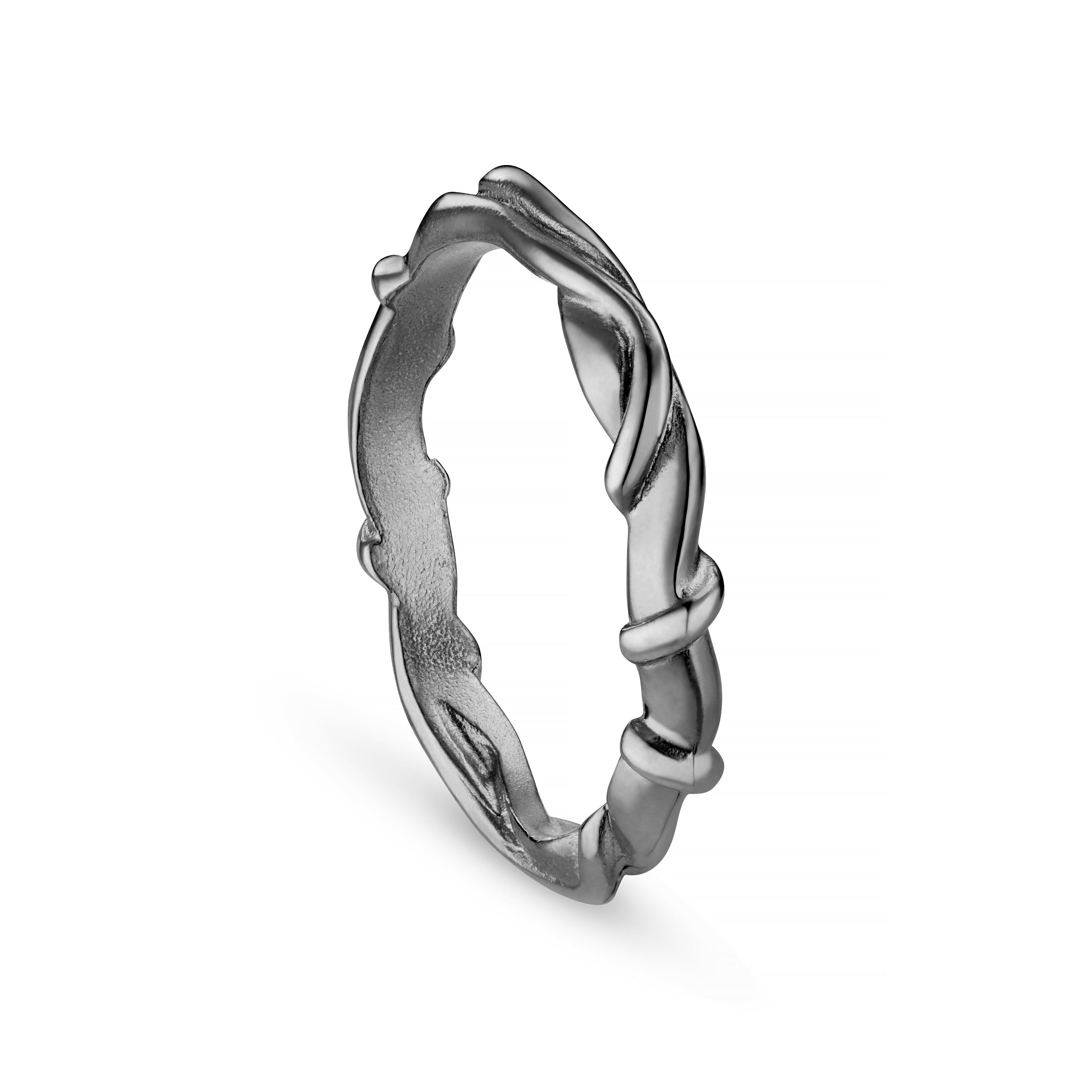 Entwine 2.5mm Silver Ring