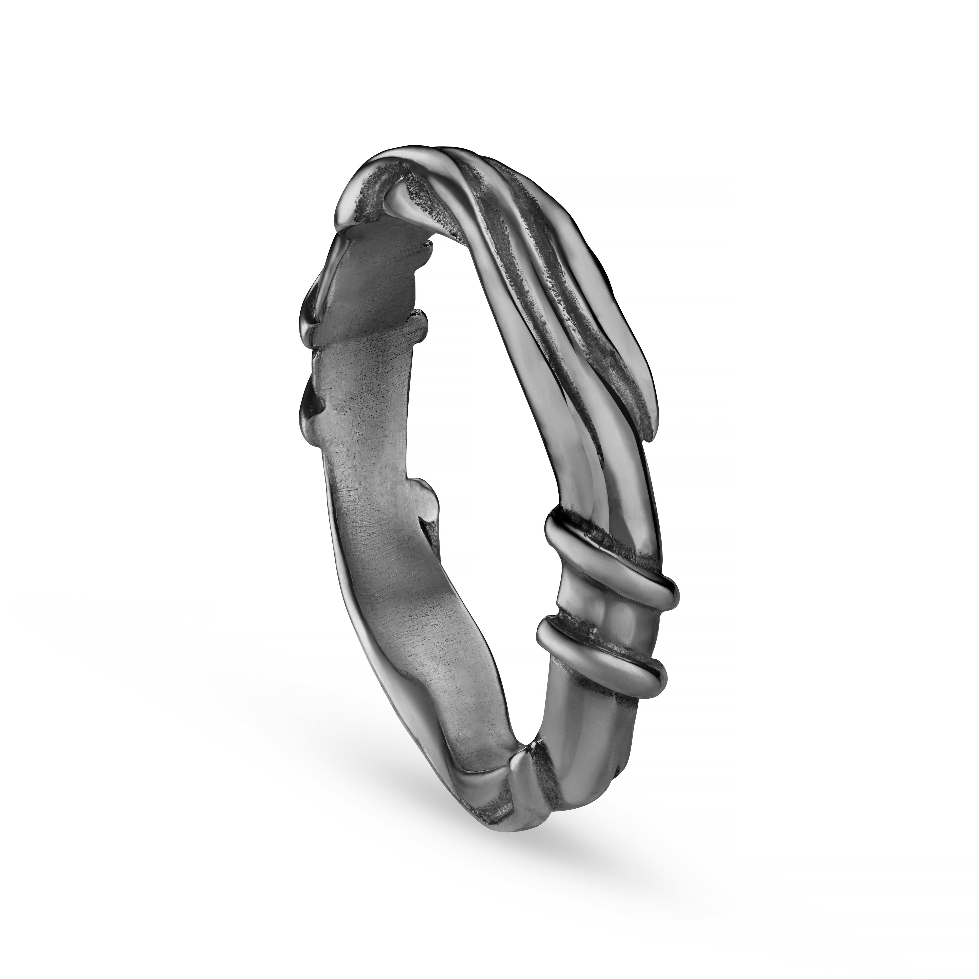 Entwine Silver 5mm Ring