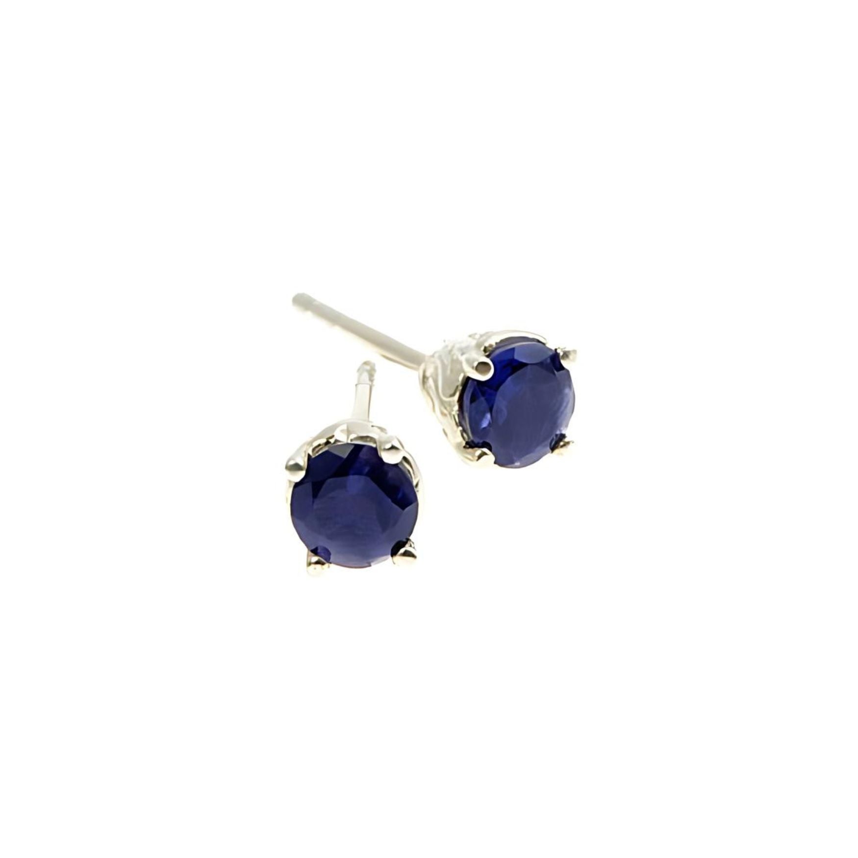 Blue Iolite Entwine studs