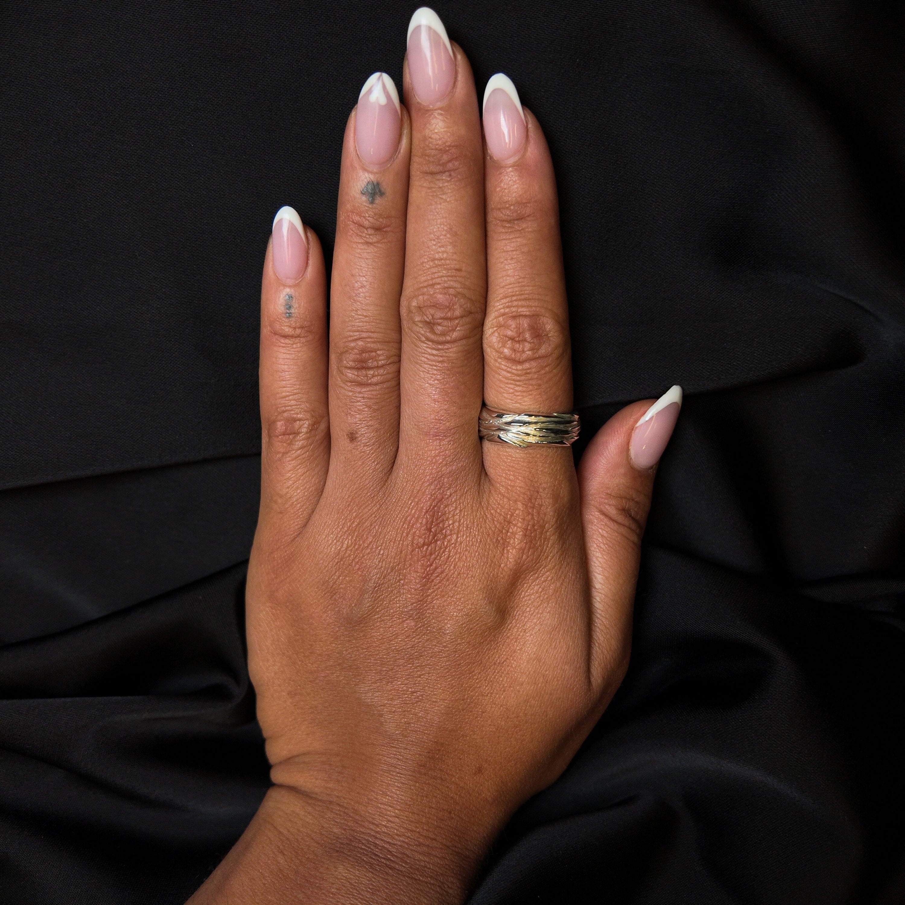 Forest Silver 7.5mm Ring