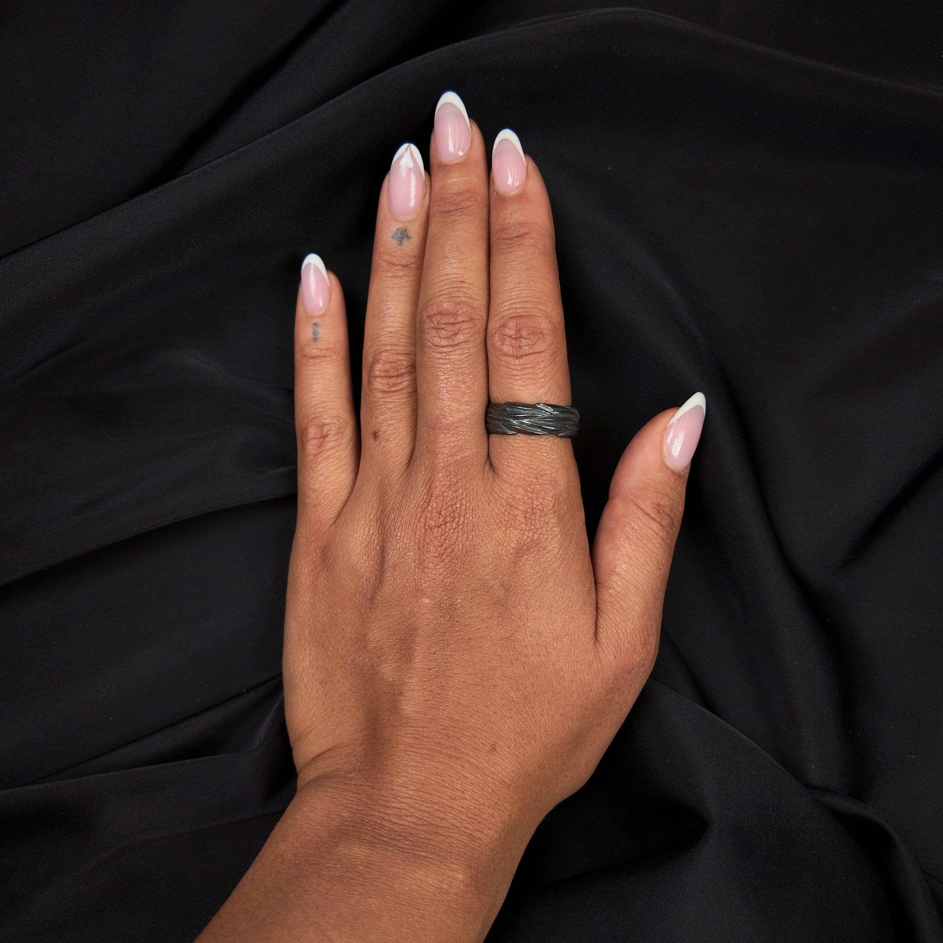 Forest Silver 7.5mm Ring