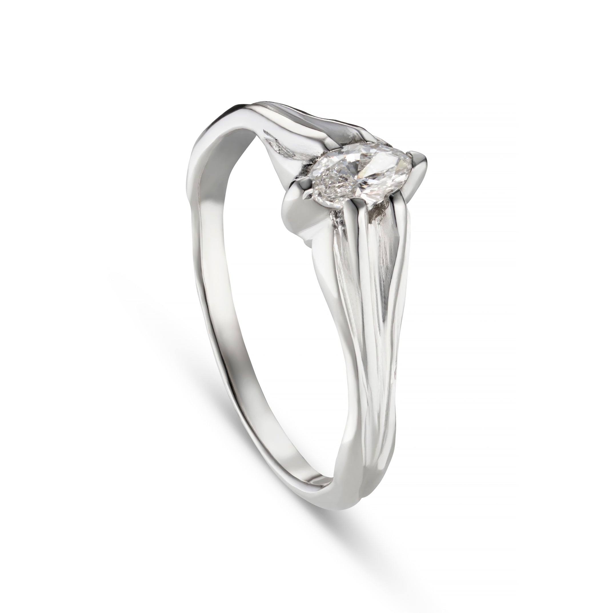 Forest Platinum 0.30pt Diamond Ring