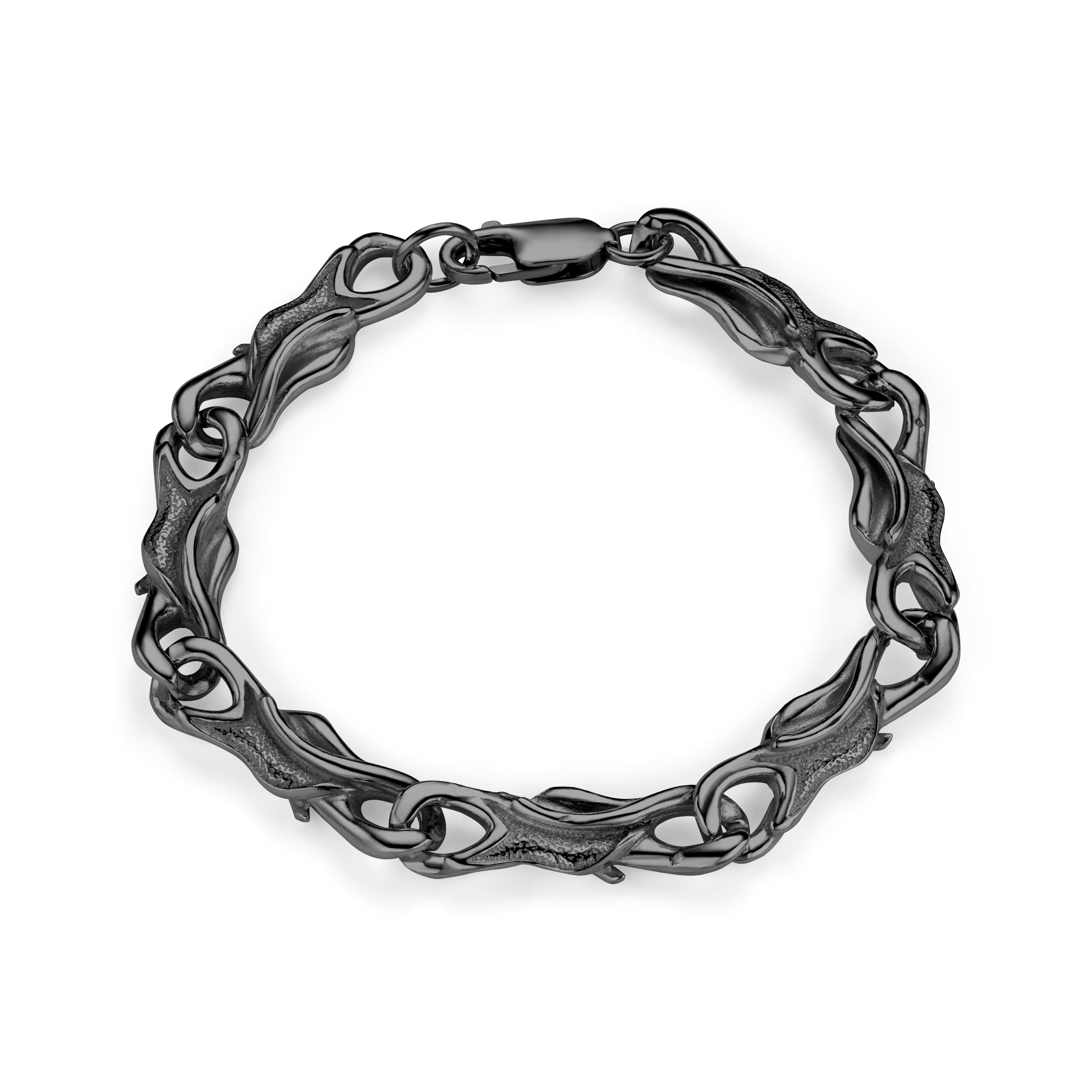 Libertine Silver Large Link Bracelet