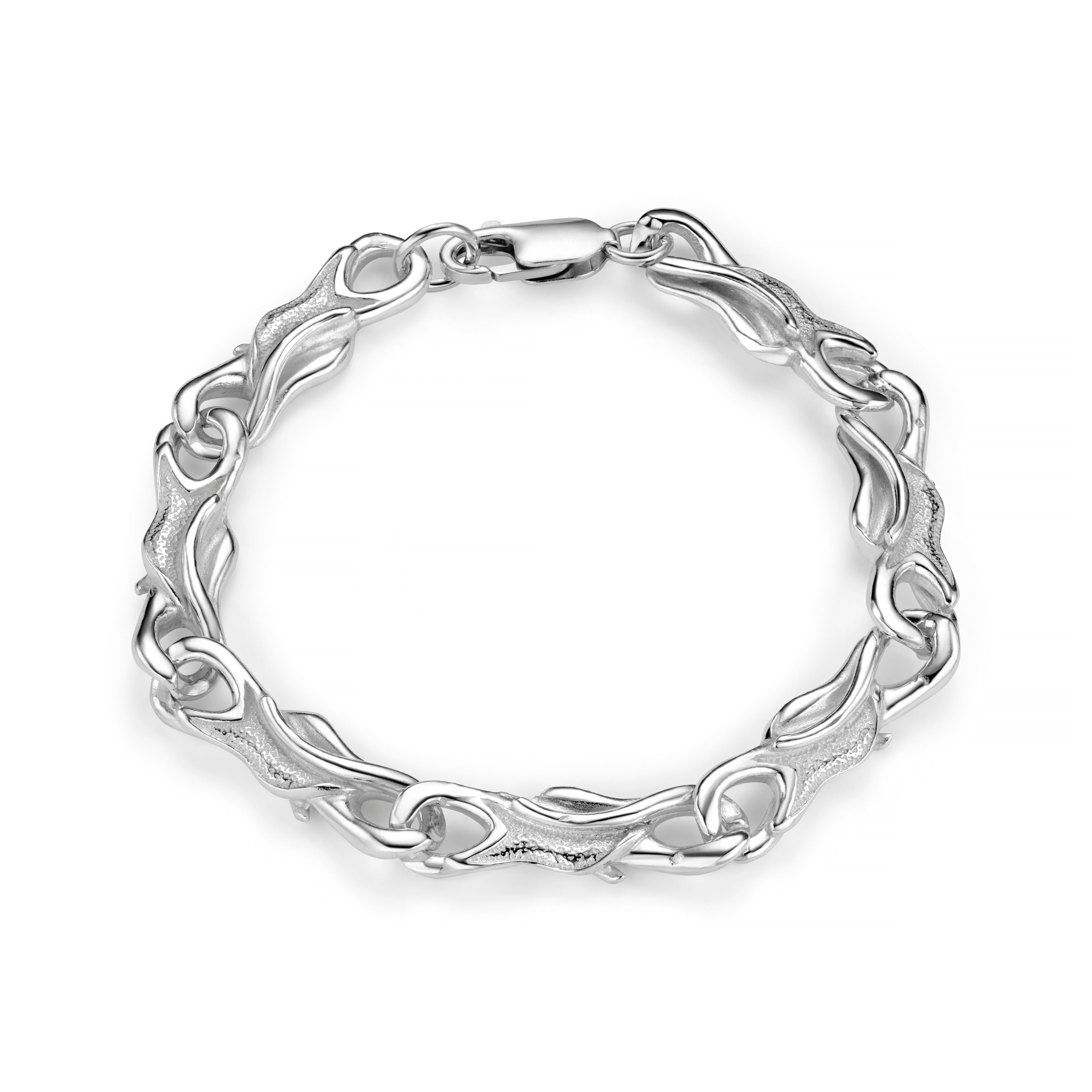 Libertine Silver Large Link Bracelet