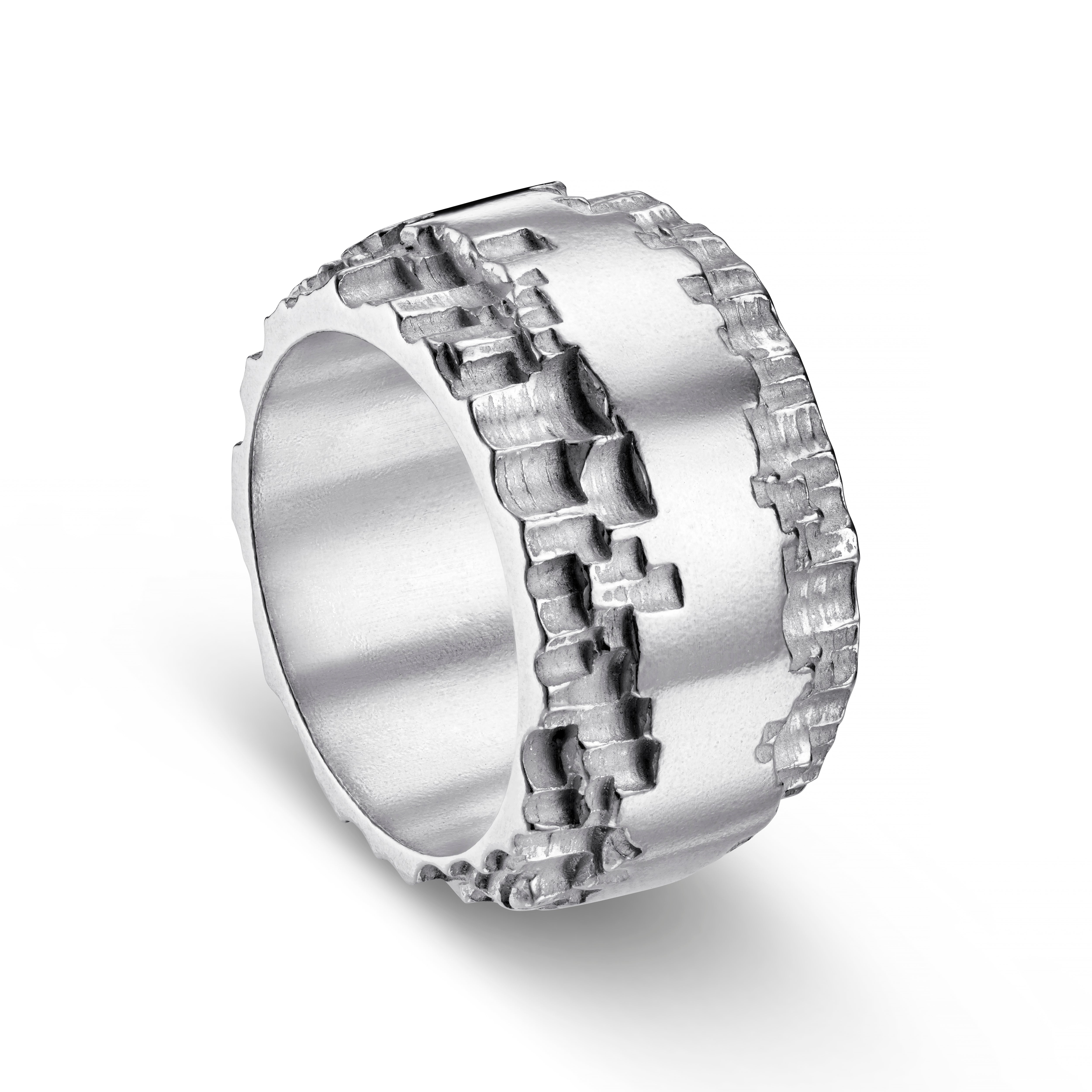 Luna Silver 14mm Ring