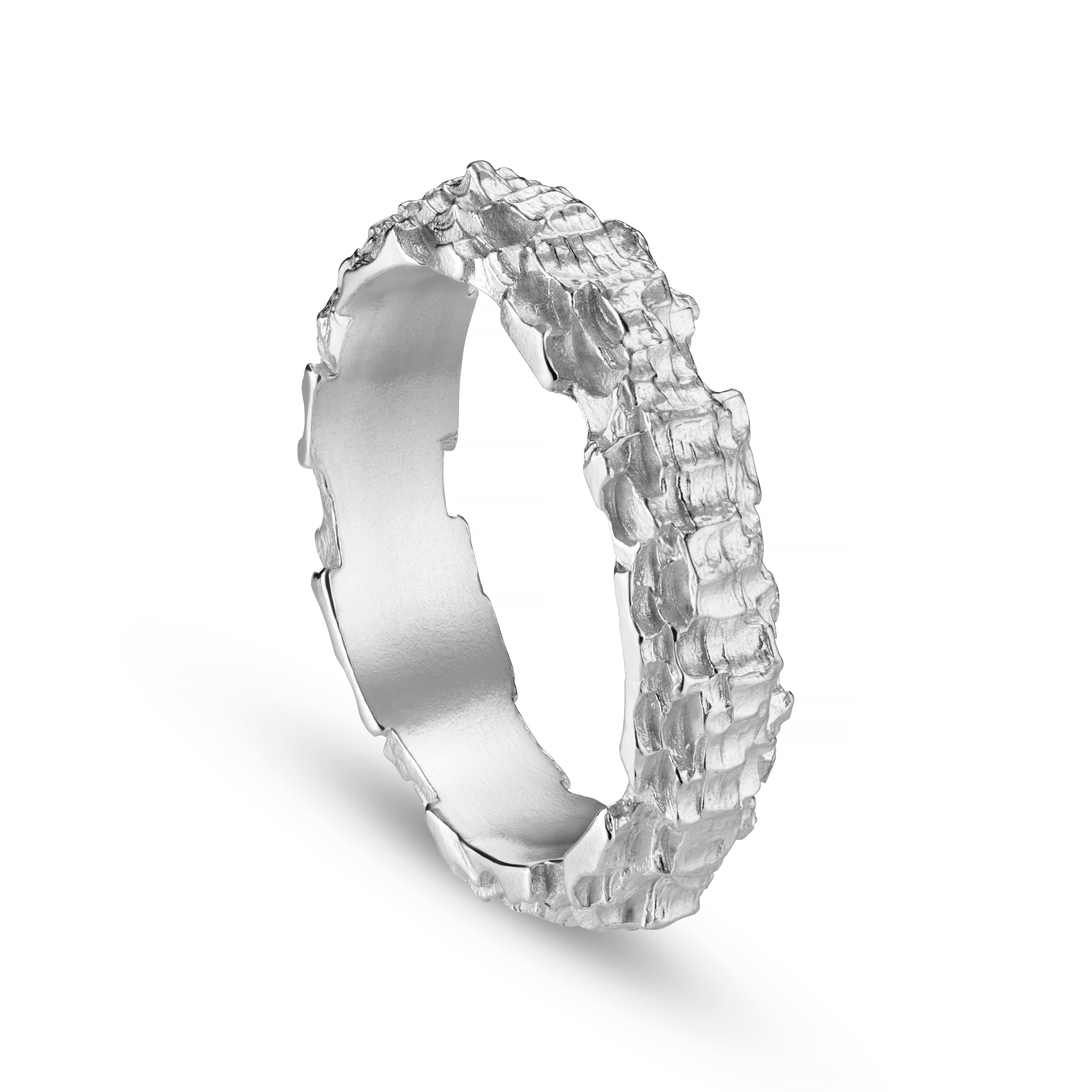 Luna Silver All Rough Ring