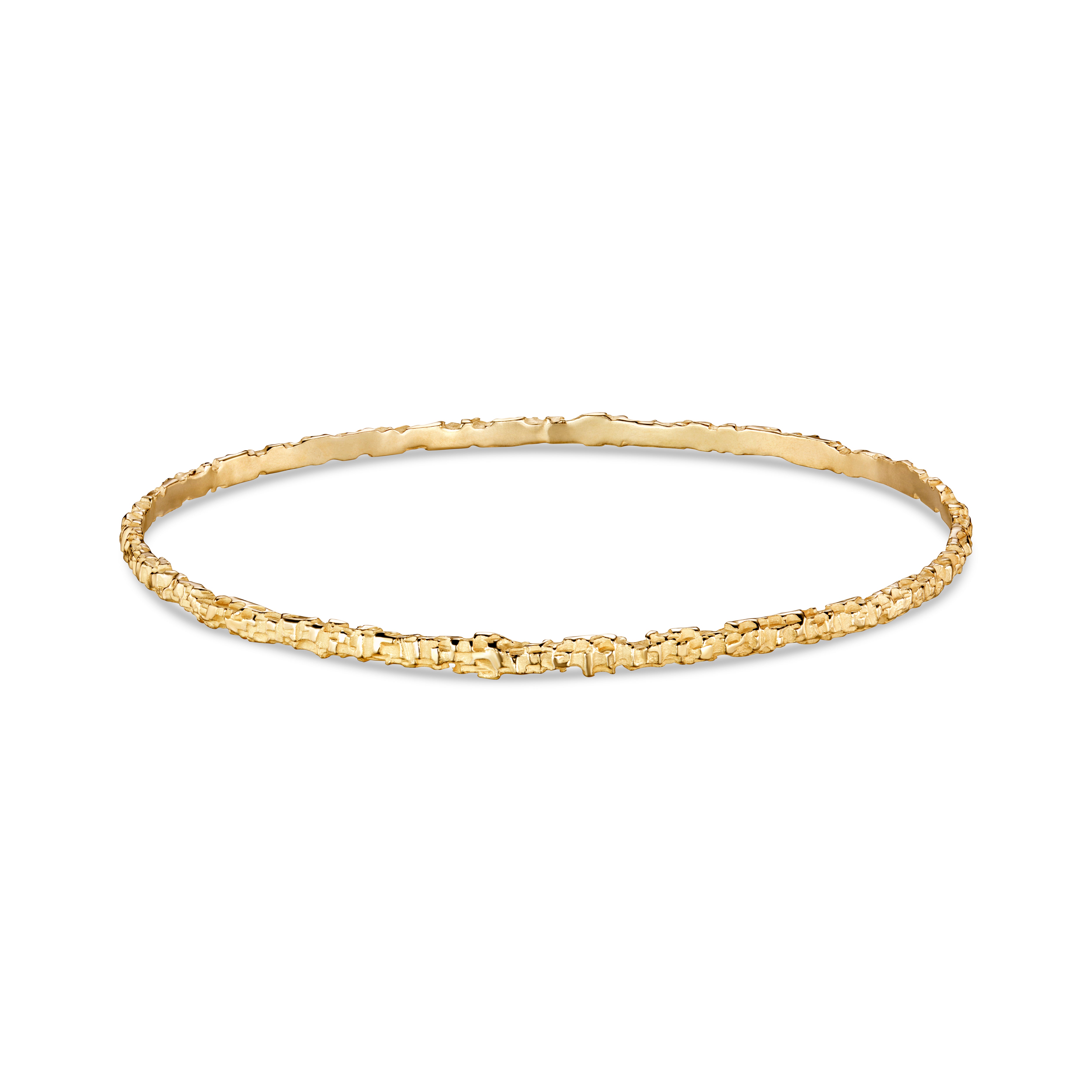 Luna 9ct Gold Bangle