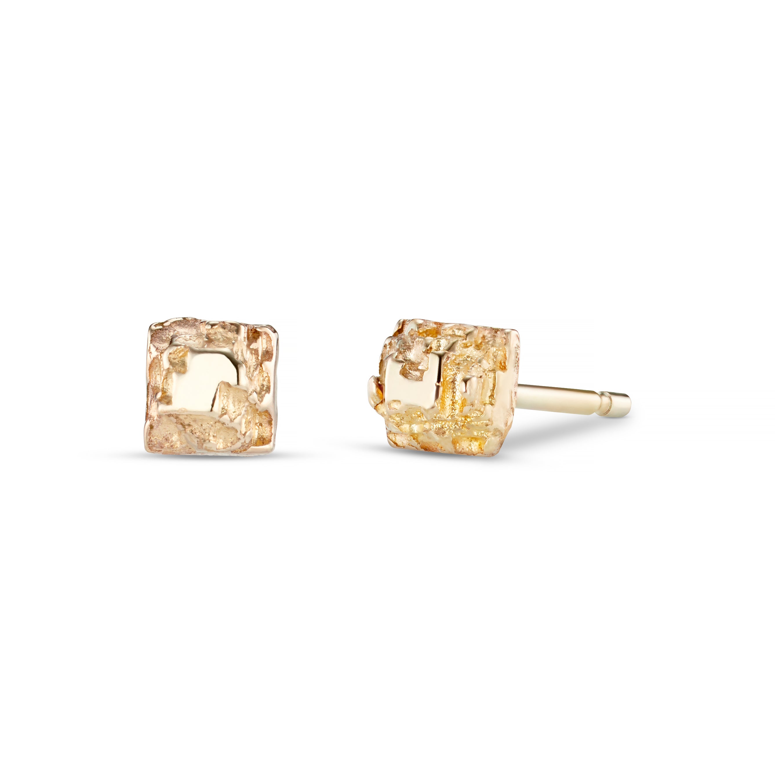 Little Things 9ct Gold Luna Studs