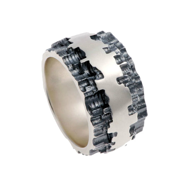 Luna Silver 14mm Ring