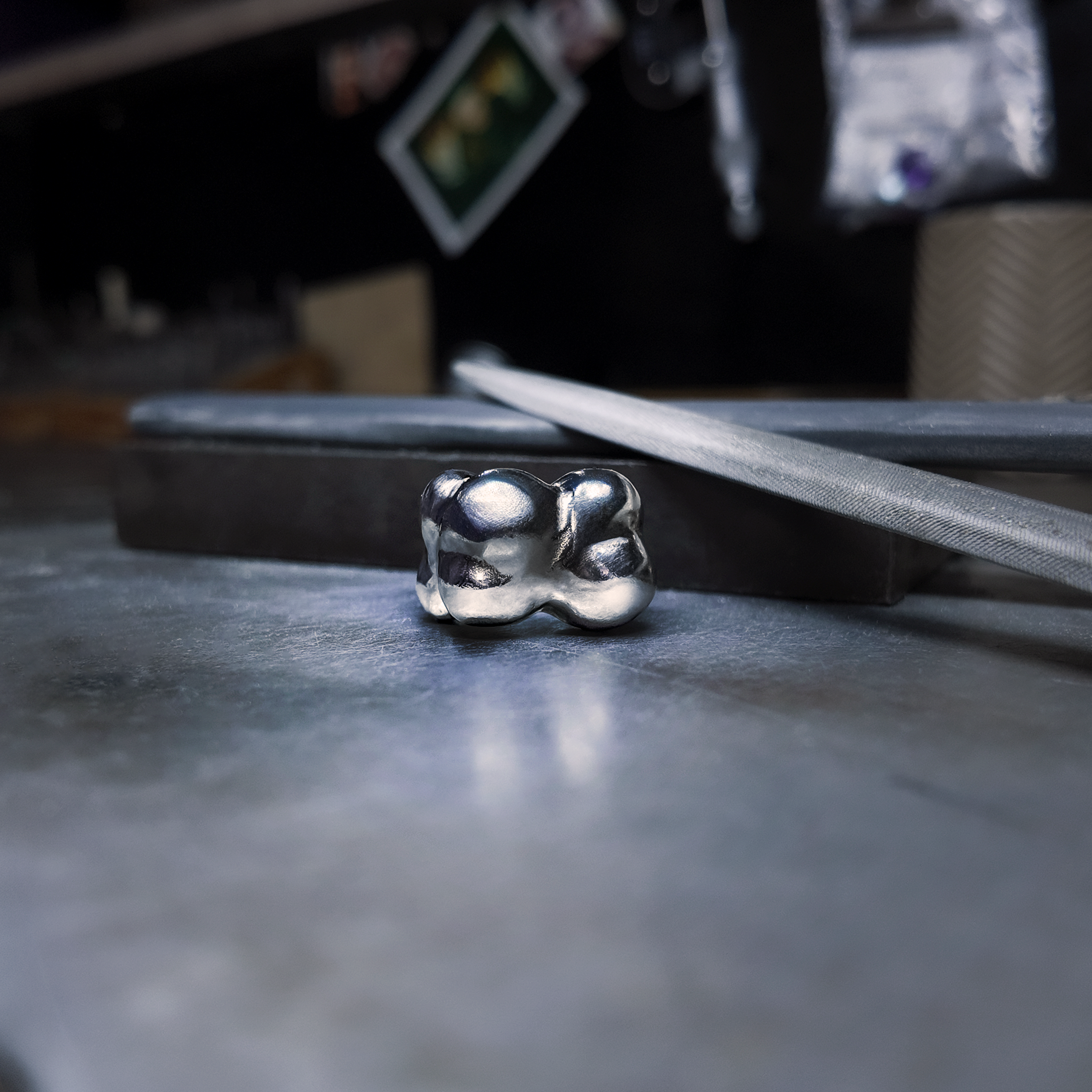Out of Sight Silver Ring | Jeremy Hoye X Lawrence Dicks