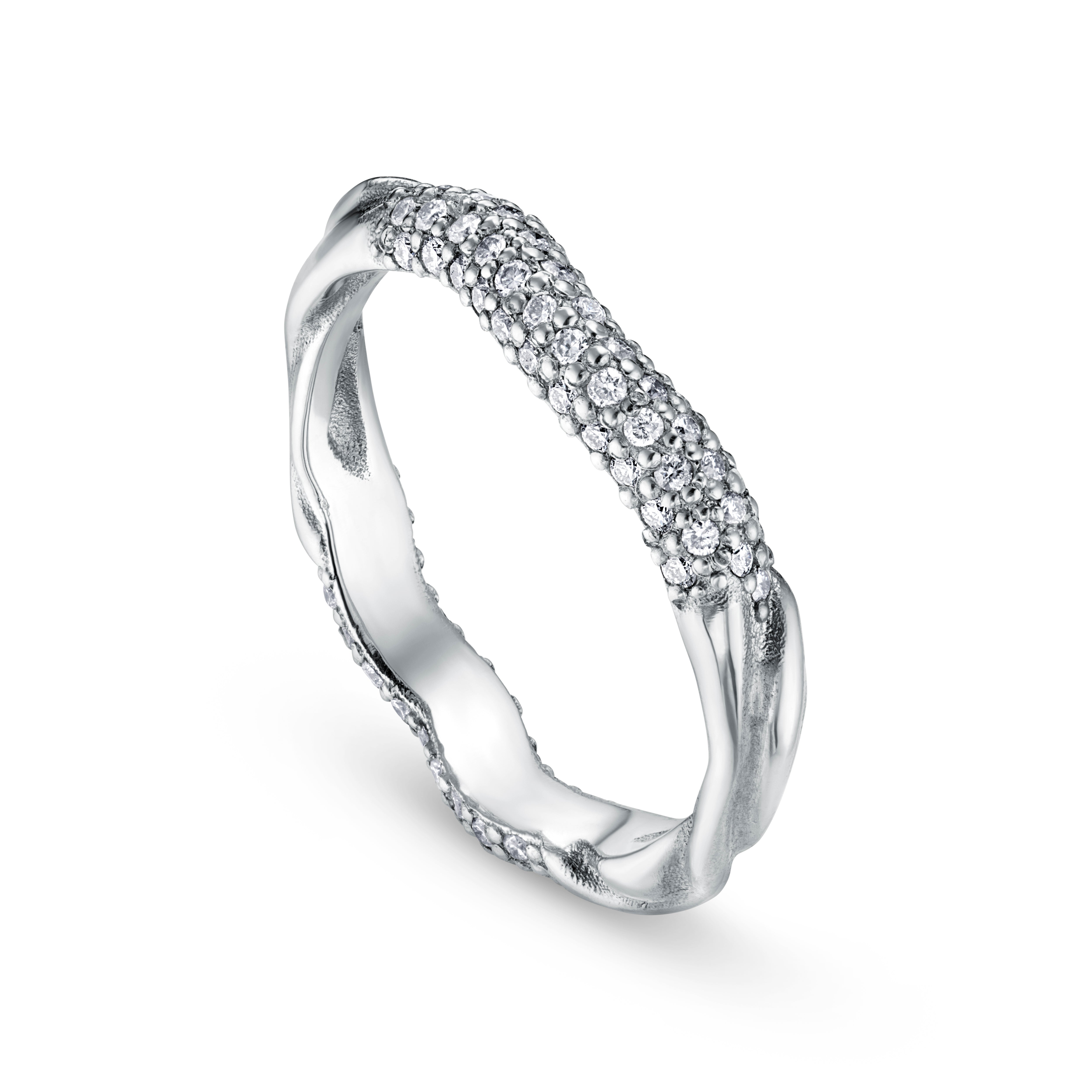 Entwine Platinum Diamond Eternity