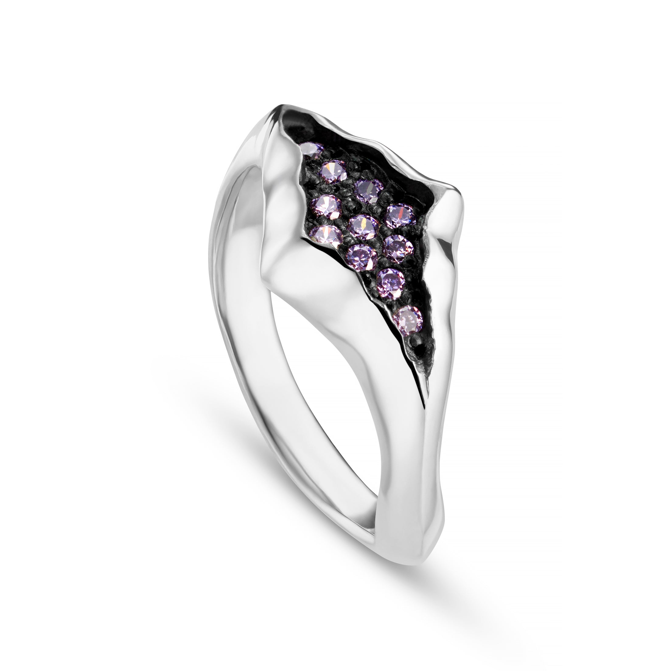 Triffid Silver Marquise Cubic Zirconia Ring