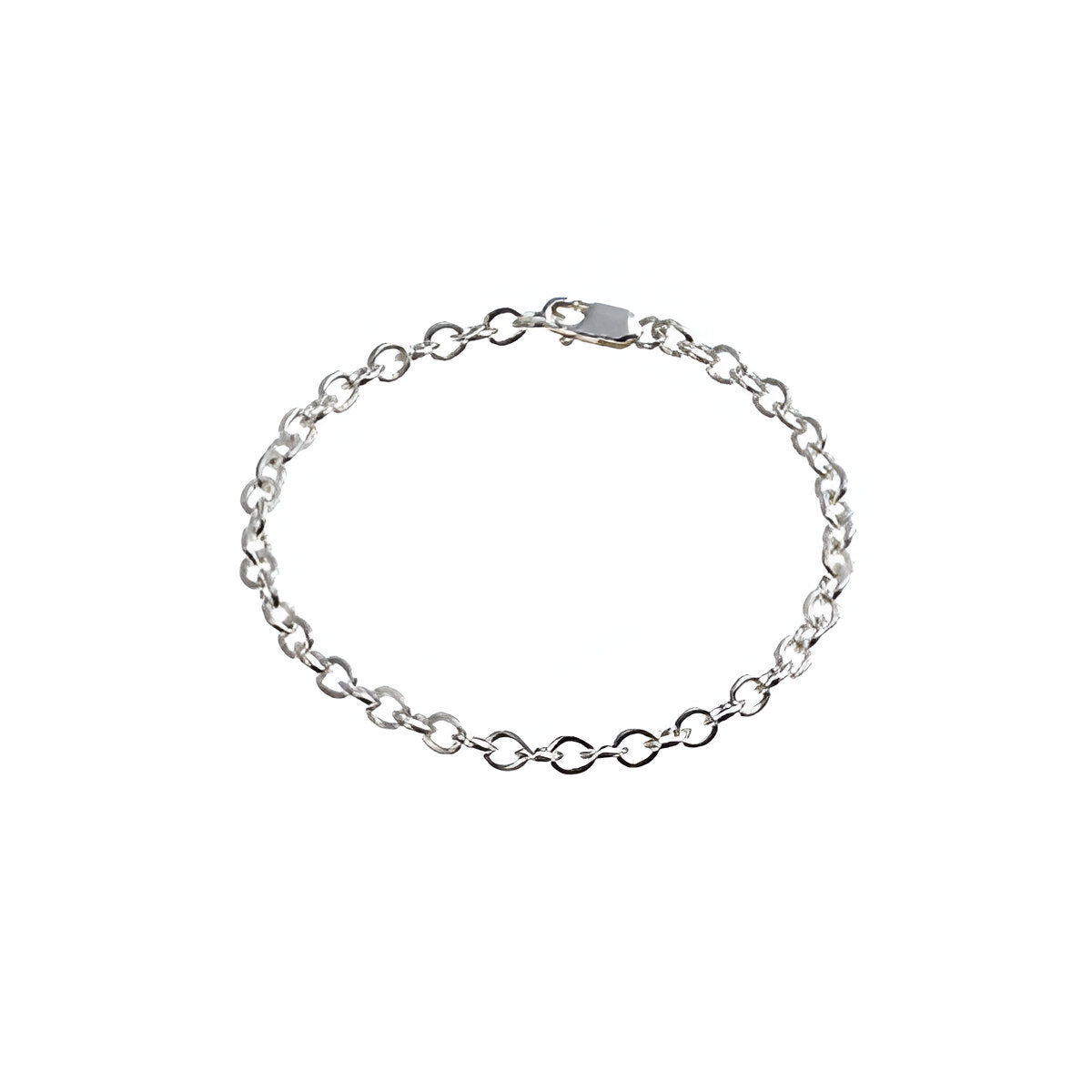 Silver Charm Bracelet Chain