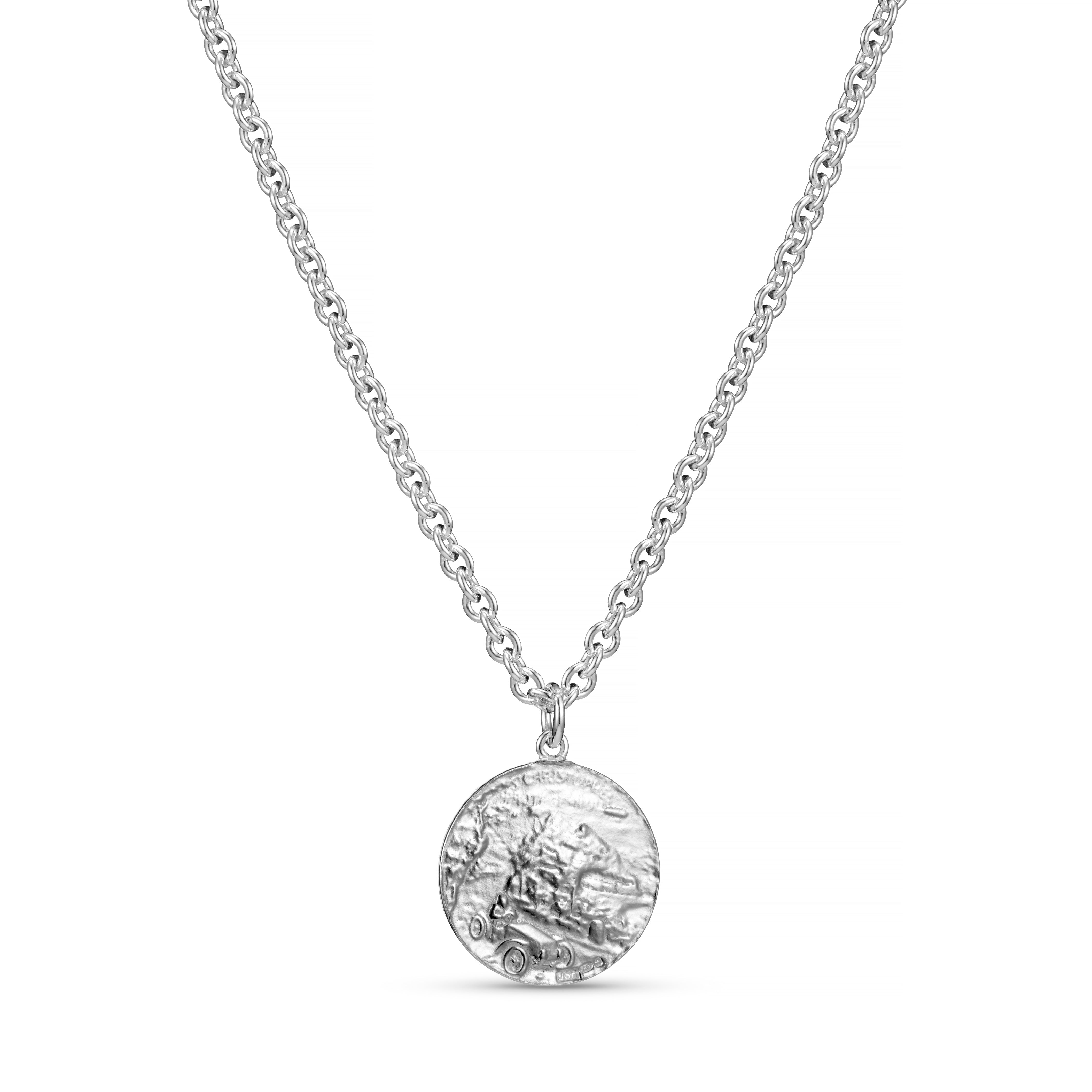 Silver St. Christopher Necklace