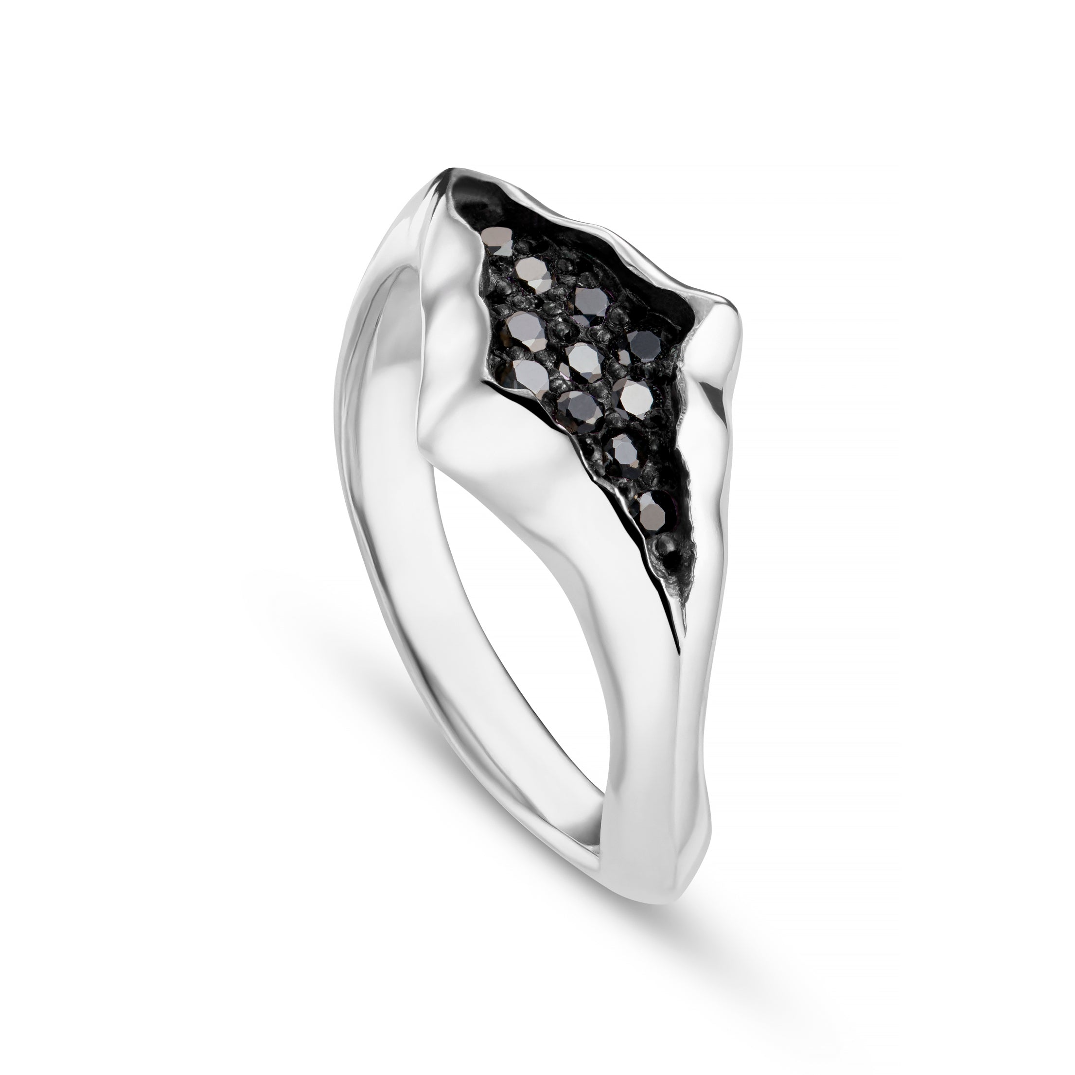 Triffid Platinum Marquise Diamond Ring