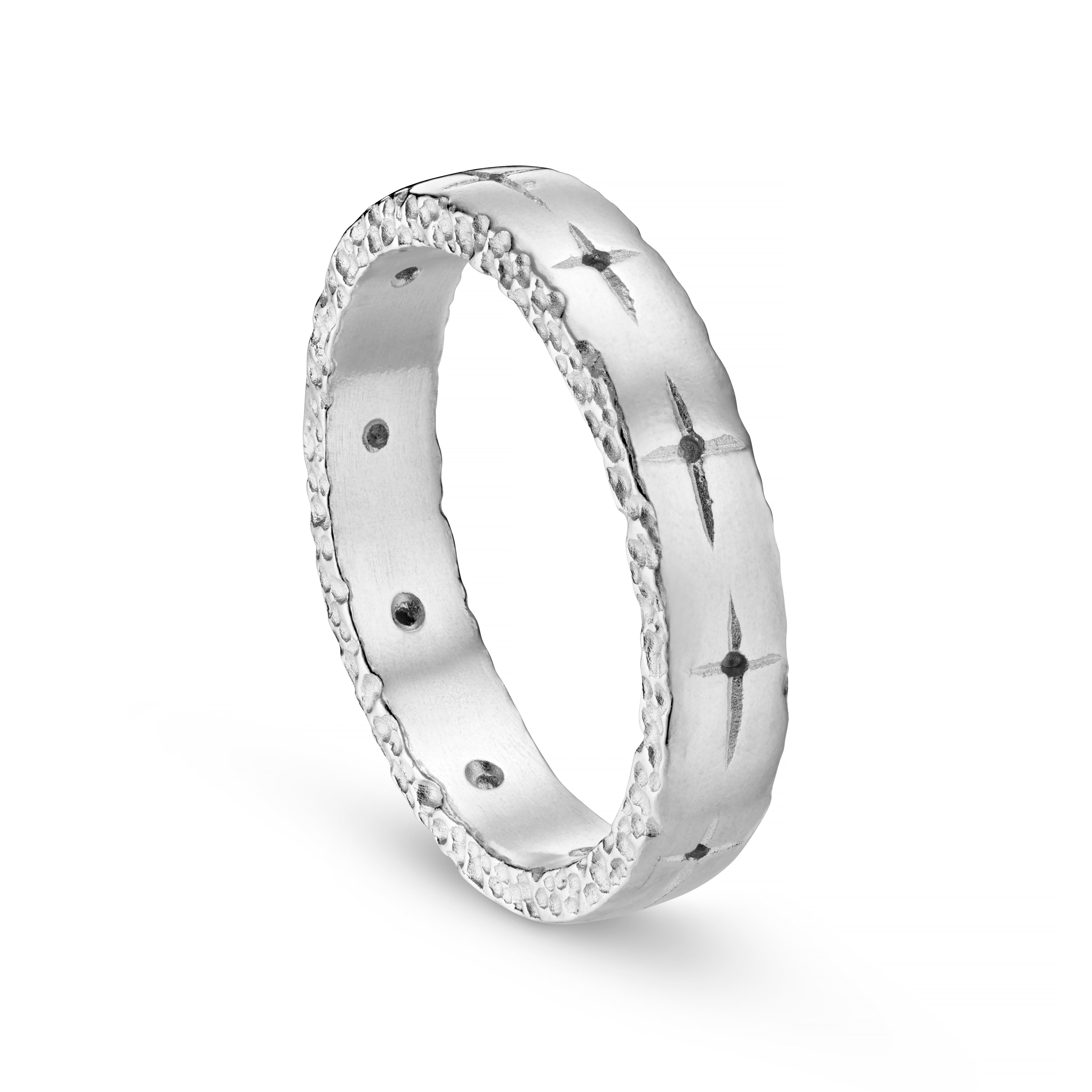 Trinity Silver 4.5mm Ring