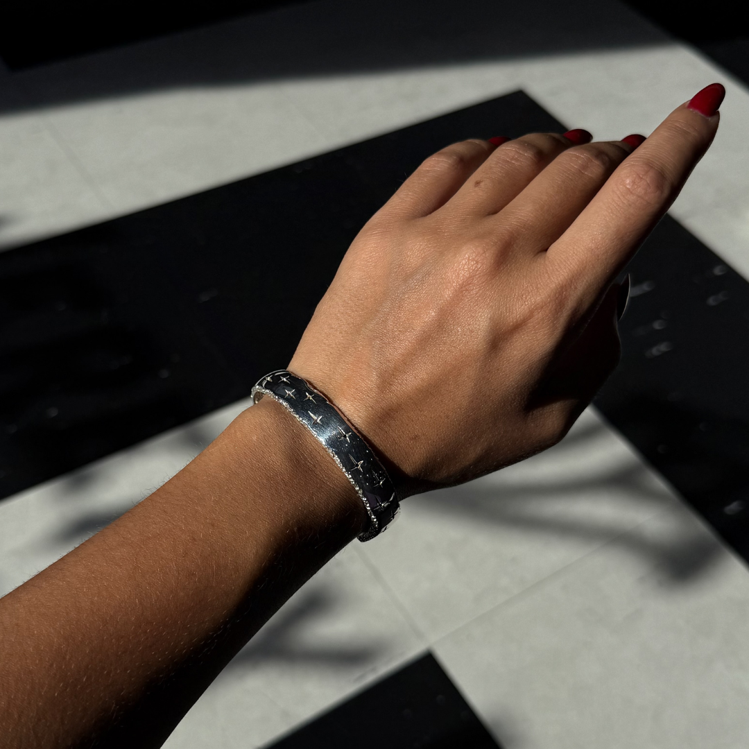 Trinity Silver Narrow Cuff