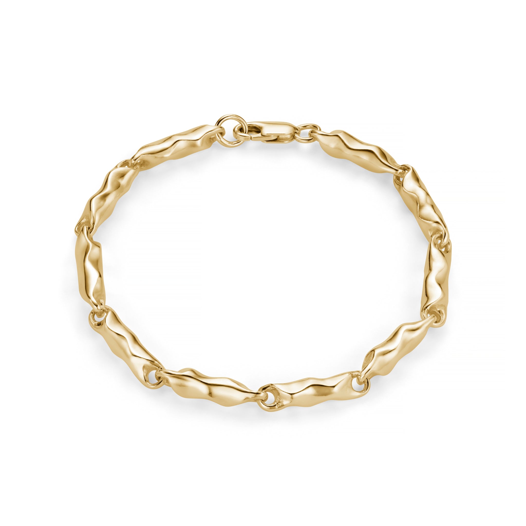 Wave Gold Bracelet