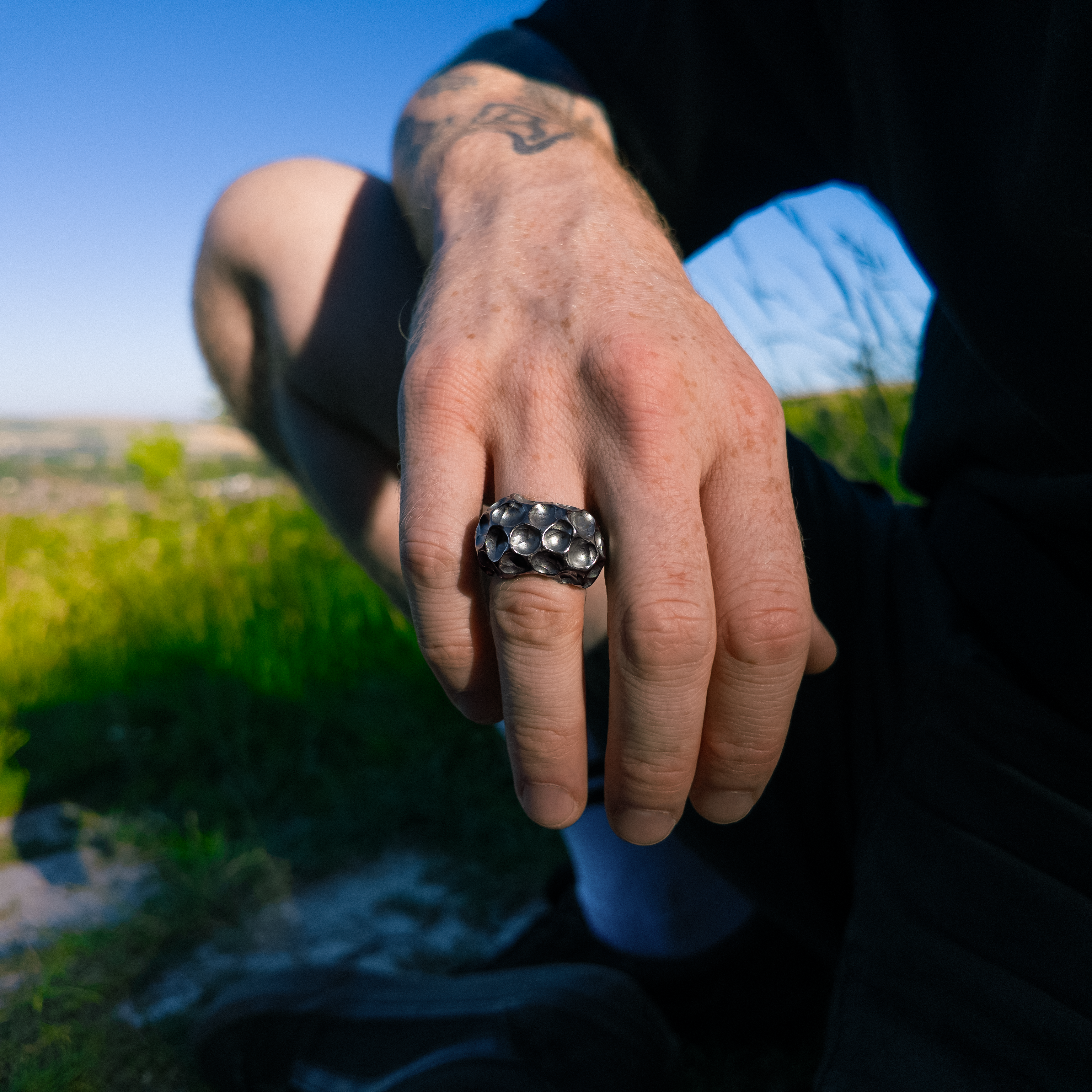 Tesselate Silver Ring | Jeremy Hoye X Lawrence Dicks