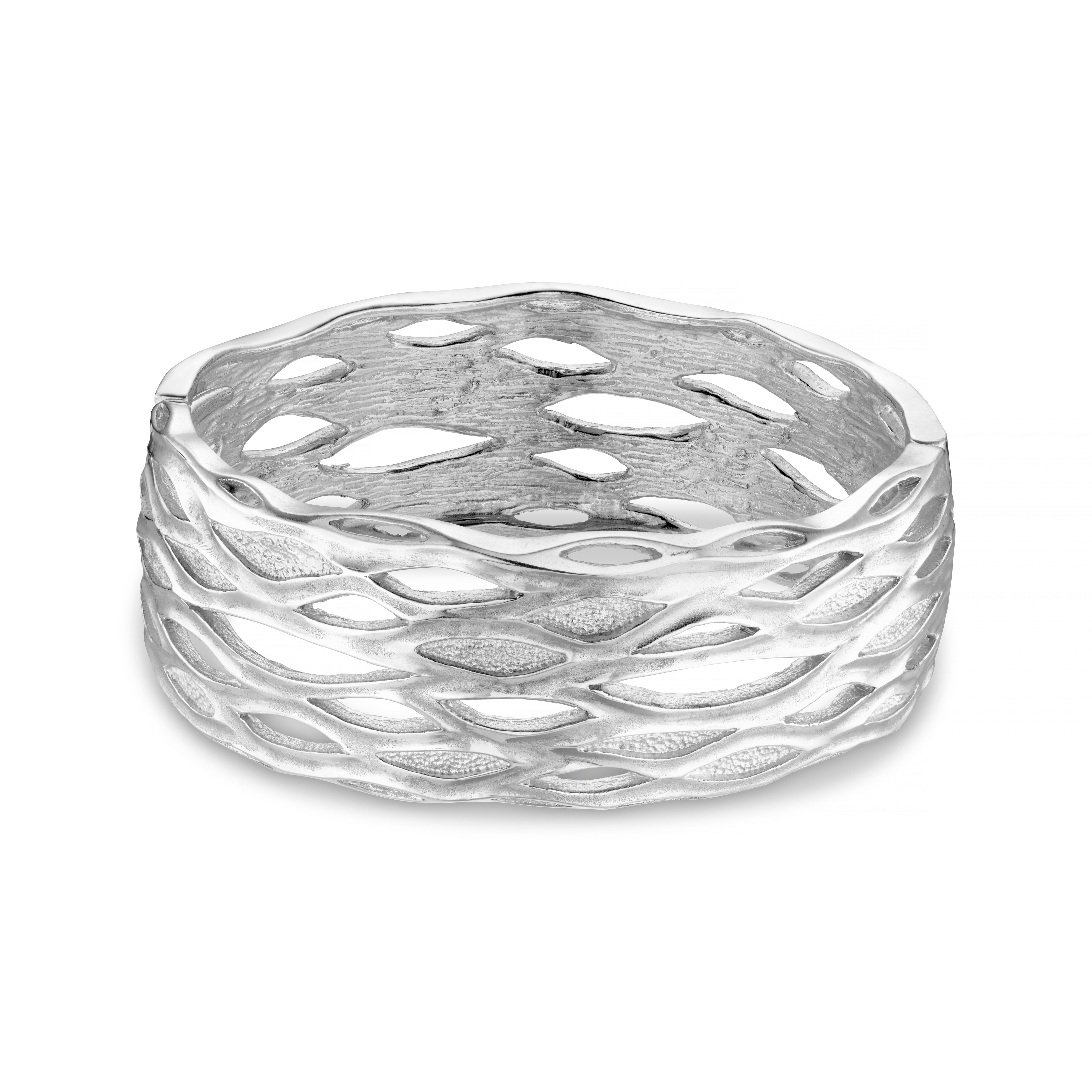 Libertine Silver Bangle