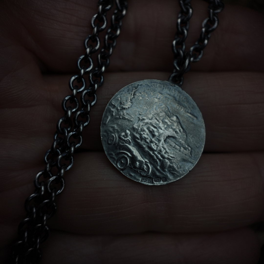Silver St. Christopher Necklace