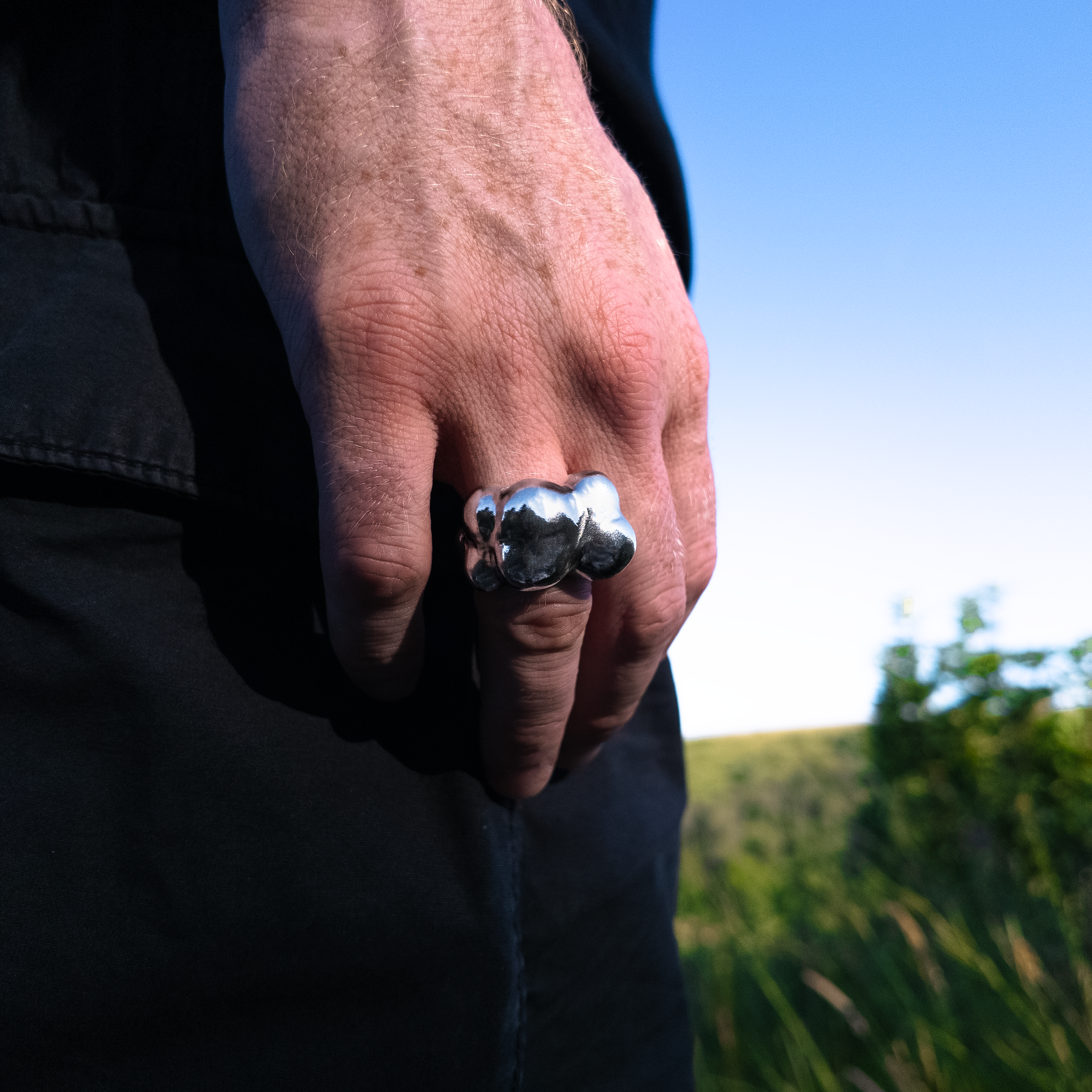 Out of Sight Silver Ring | Jeremy Hoye X Lawrence Dicks