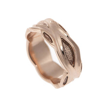 Libertine Rose Gold 9mm Band in 9ct or 18ct
