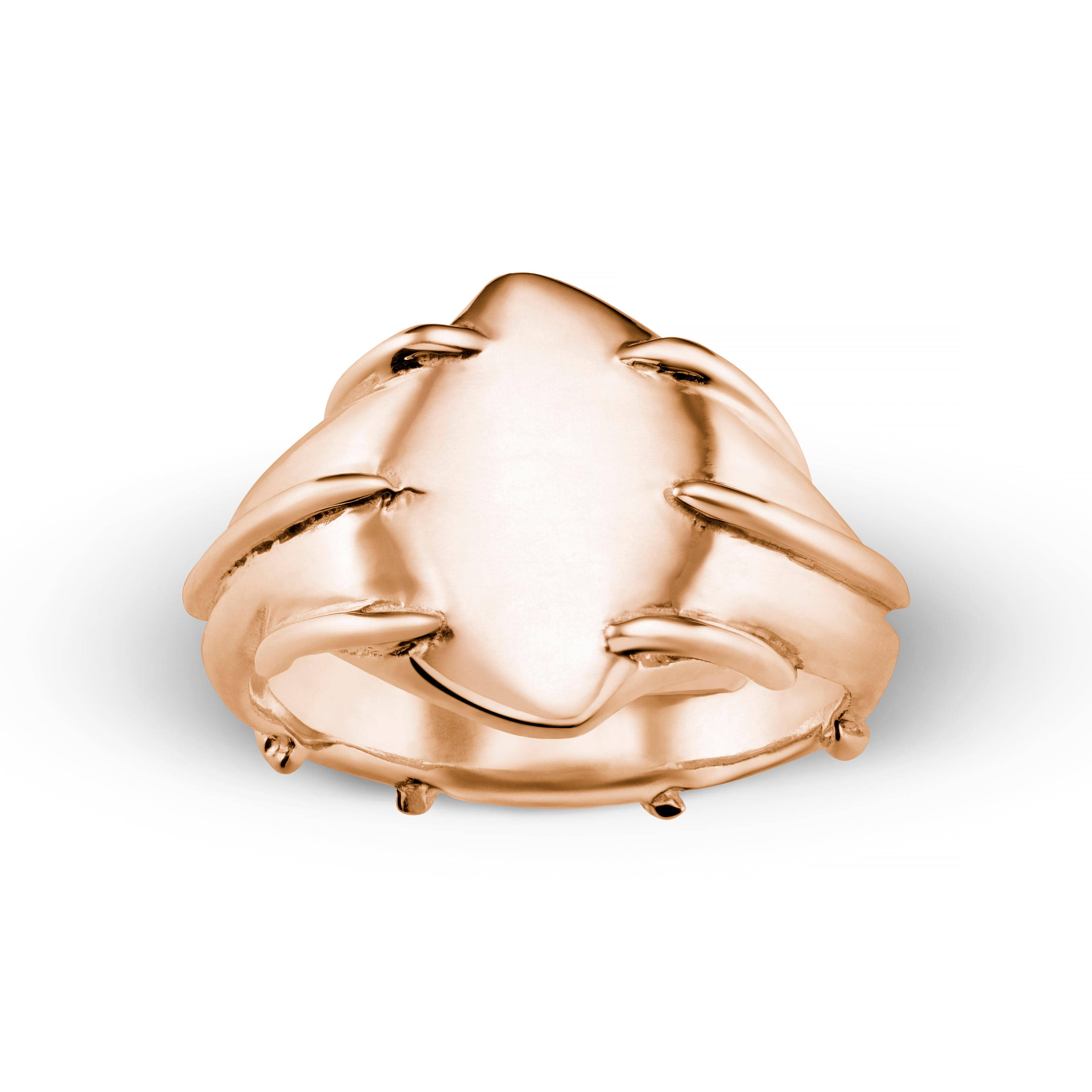 Entwine 9ct Gold Signet Ring