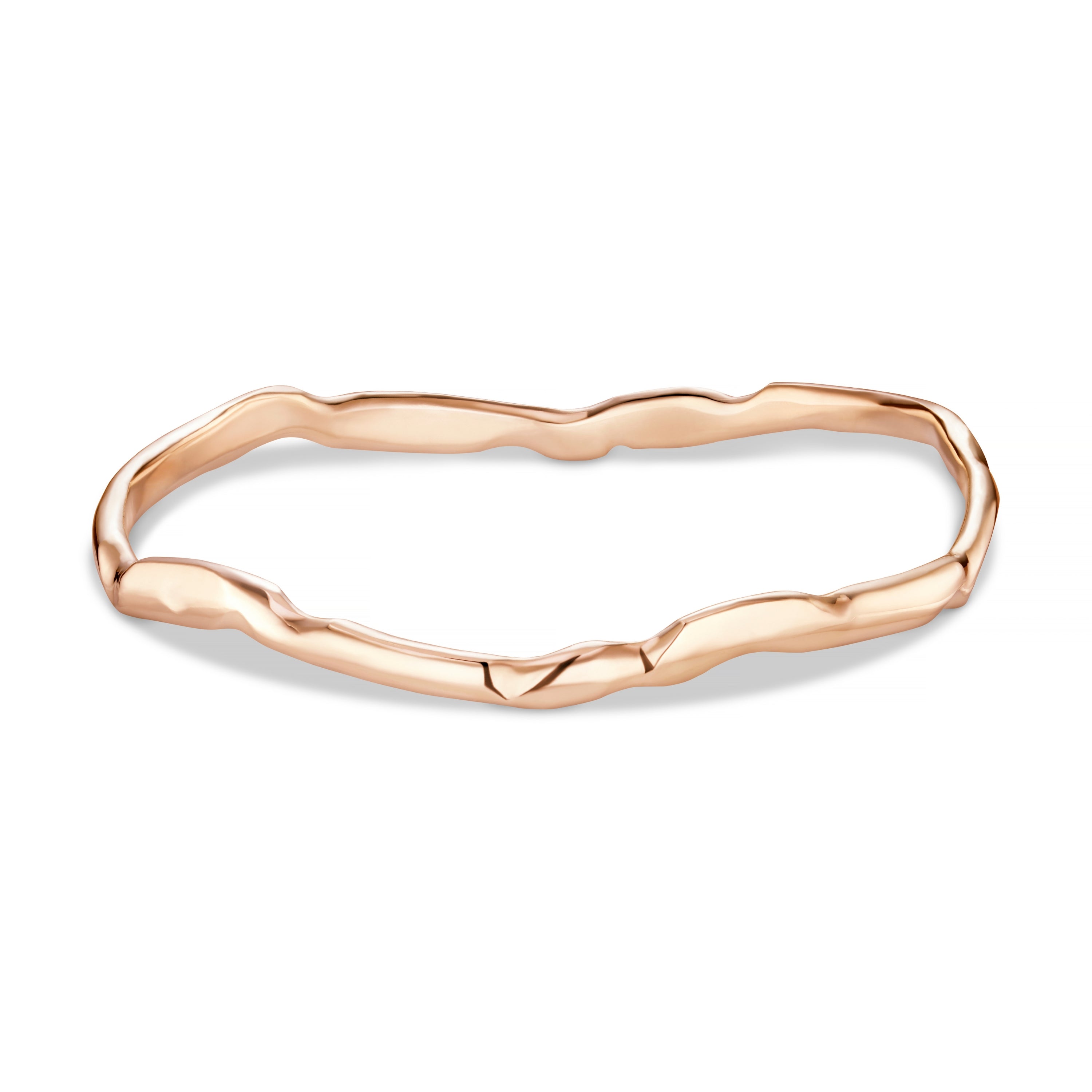 Carved 9ct Gold Bangle