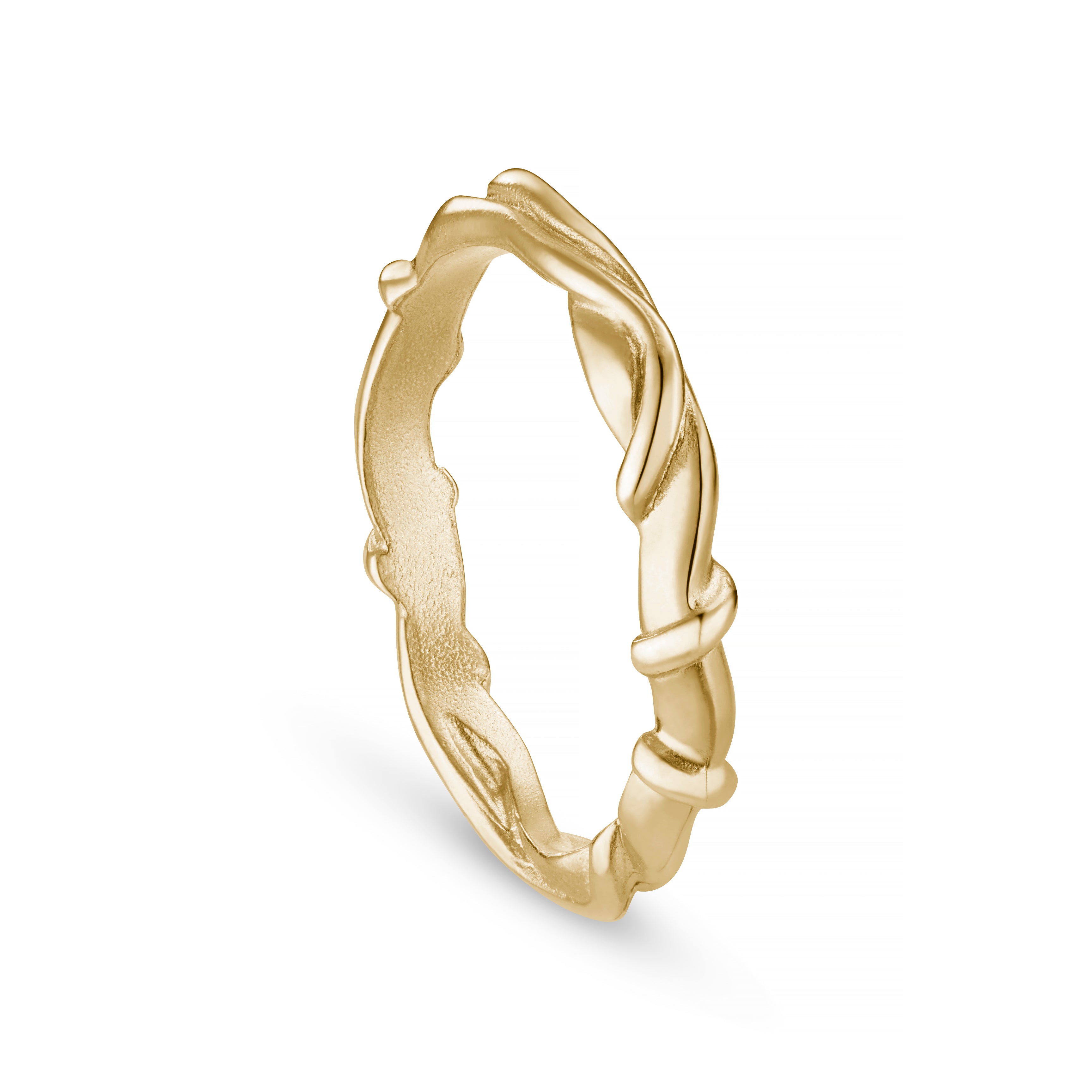 Entwine 18ct Yellow Gold 2.5mm Band