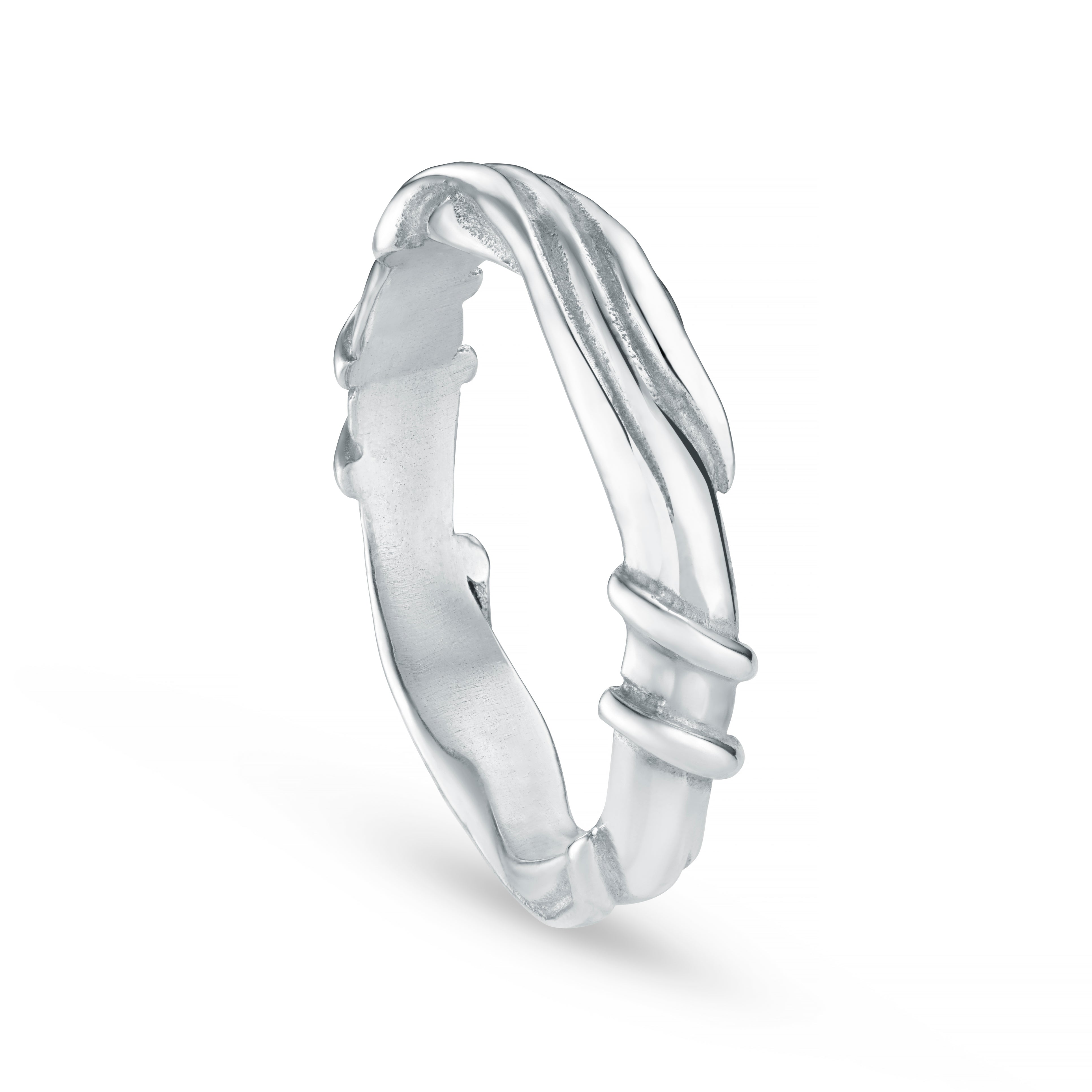 Entwine Platinum 5mm Ring
