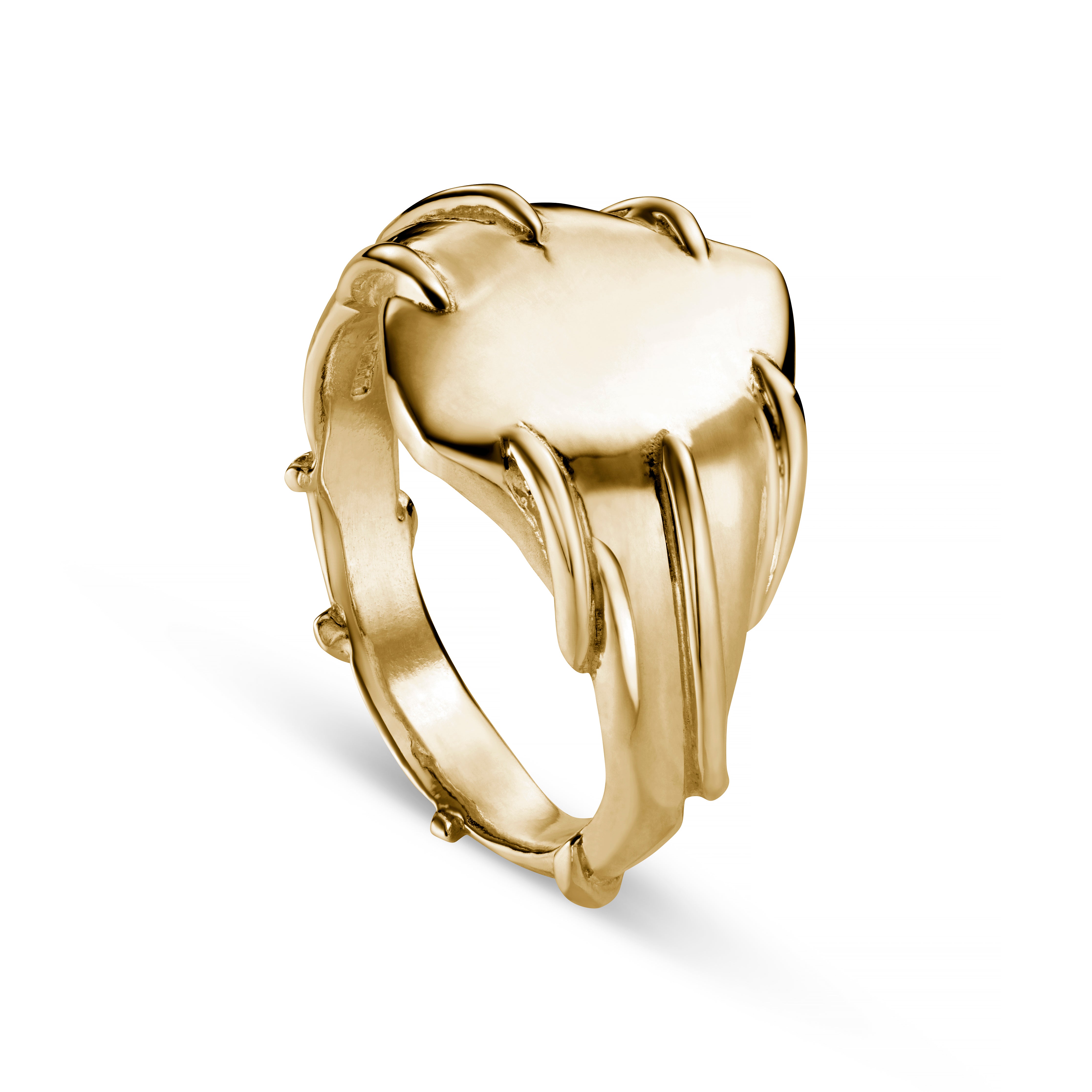 Entwine 9ct Gold Signet Ring