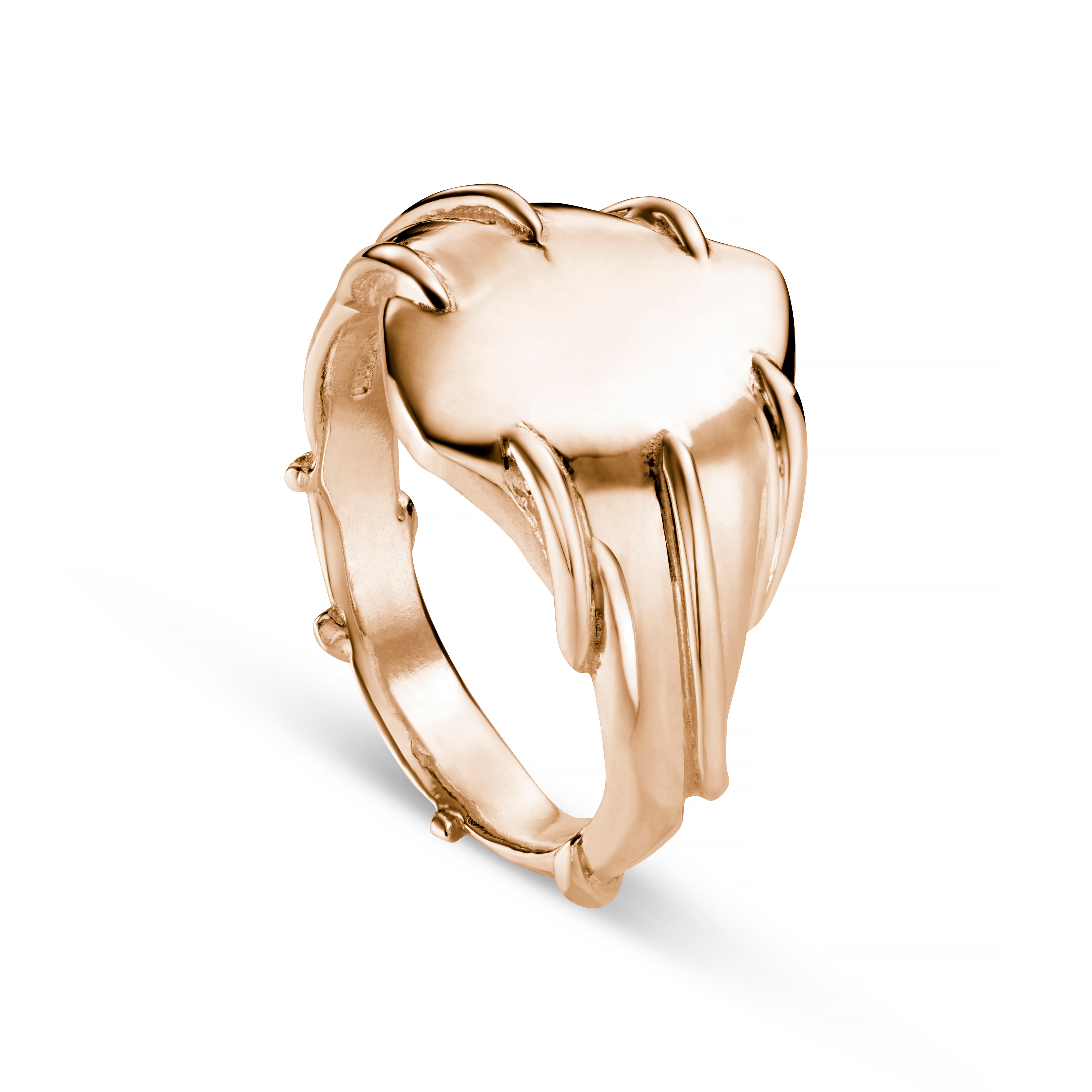 Entwine 9ct Gold Signet Ring