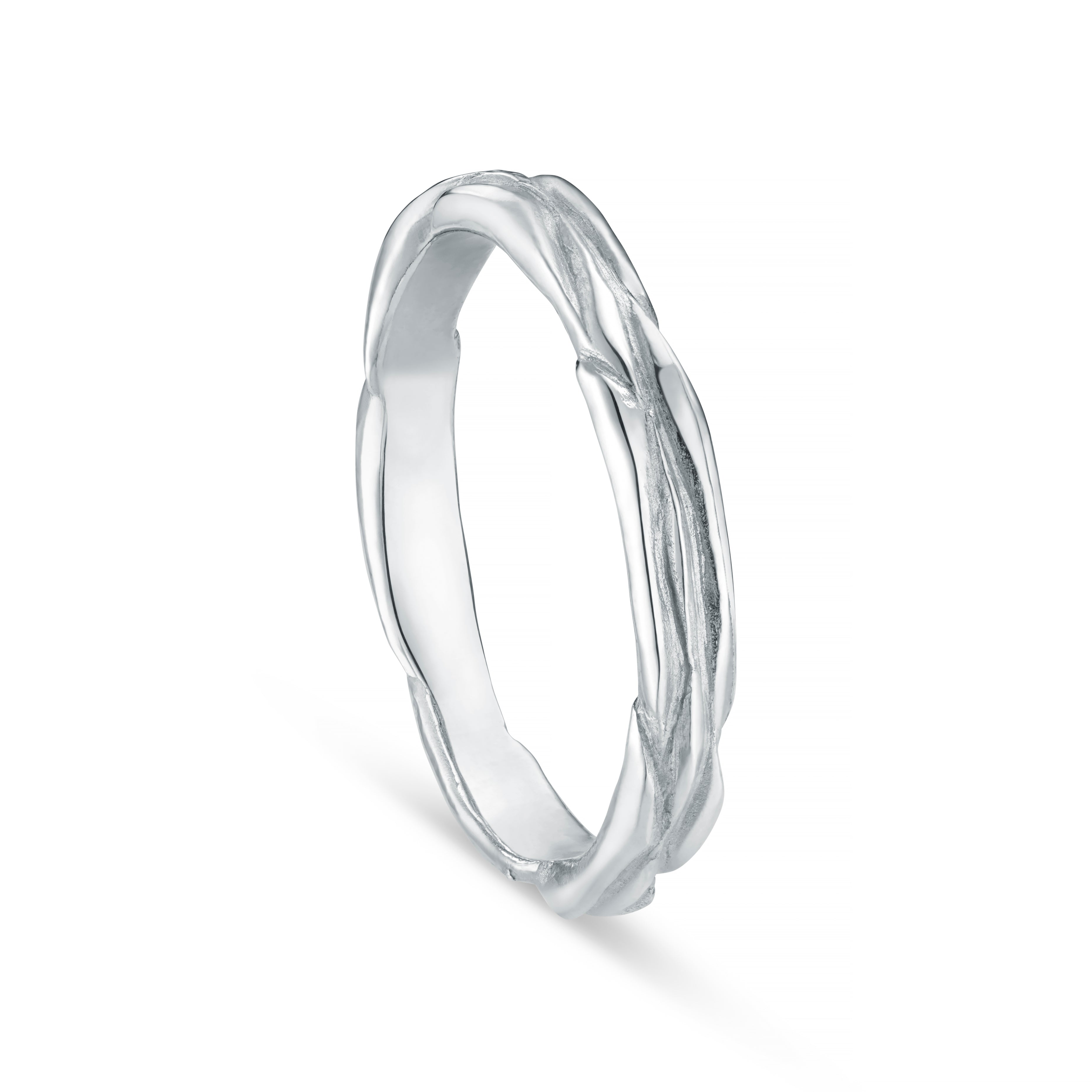 Forest Platinum 3.5mm Ring