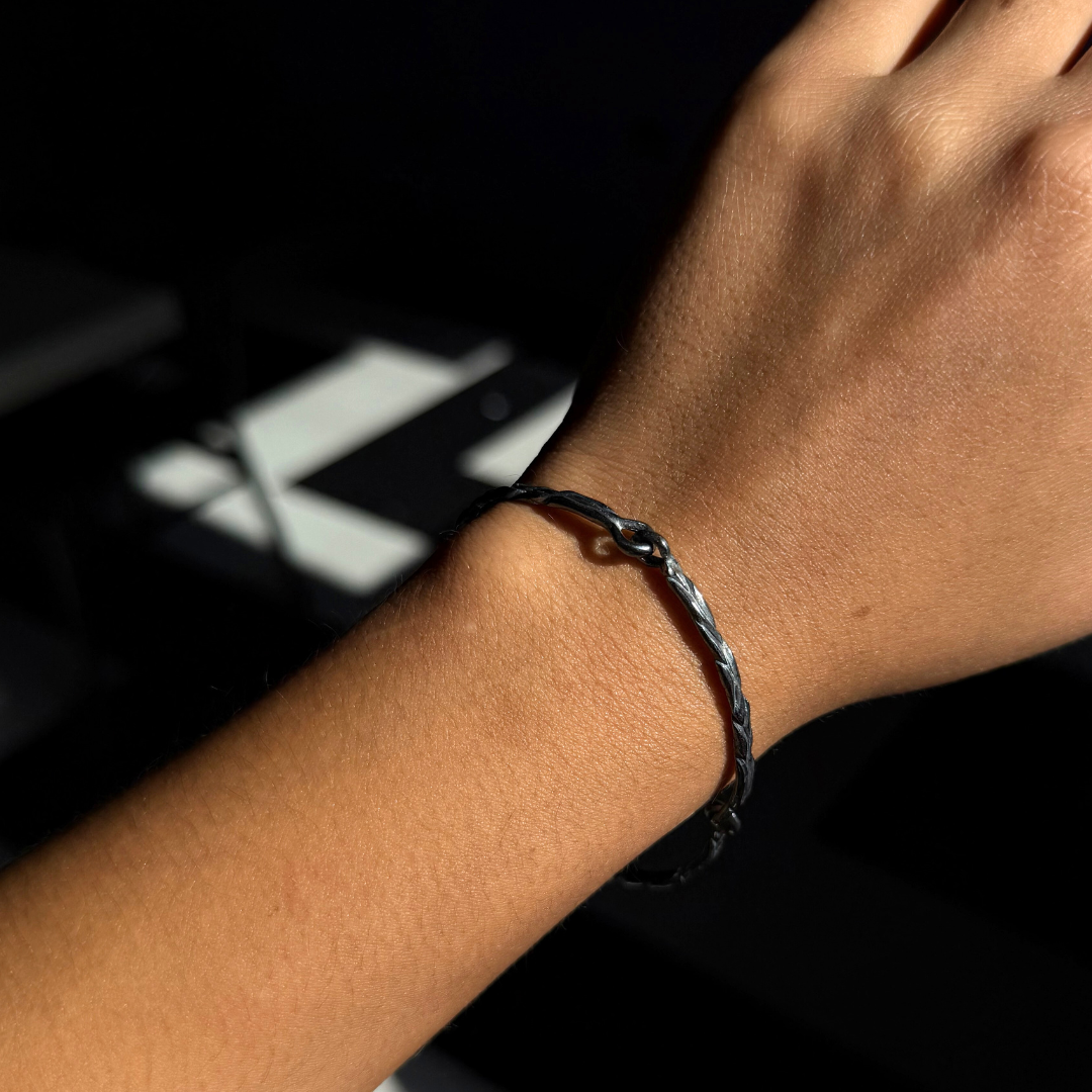 Forest Silver Bracelet