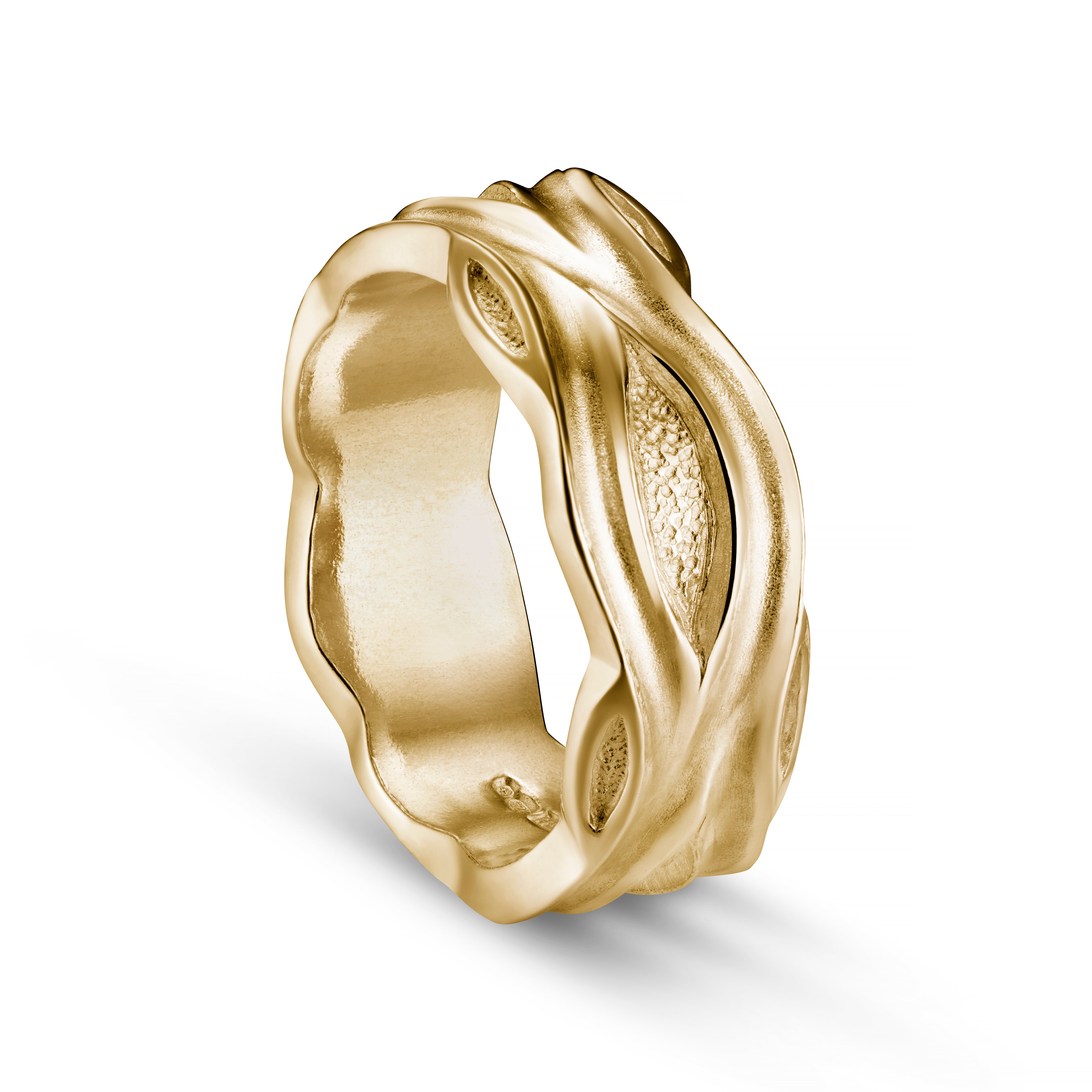 Libertine 9ct Gold 9mm Band