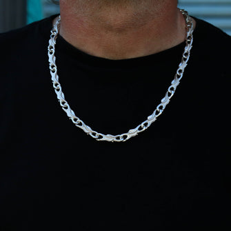 Libertine Heavy Serpent Link Necklace
