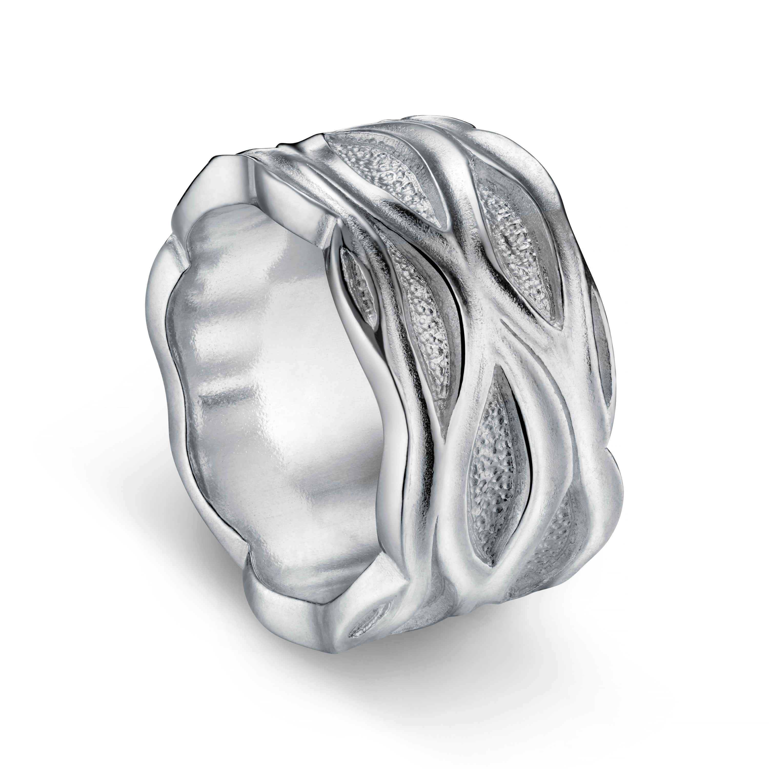 Libertine Platinum 14mm Ring