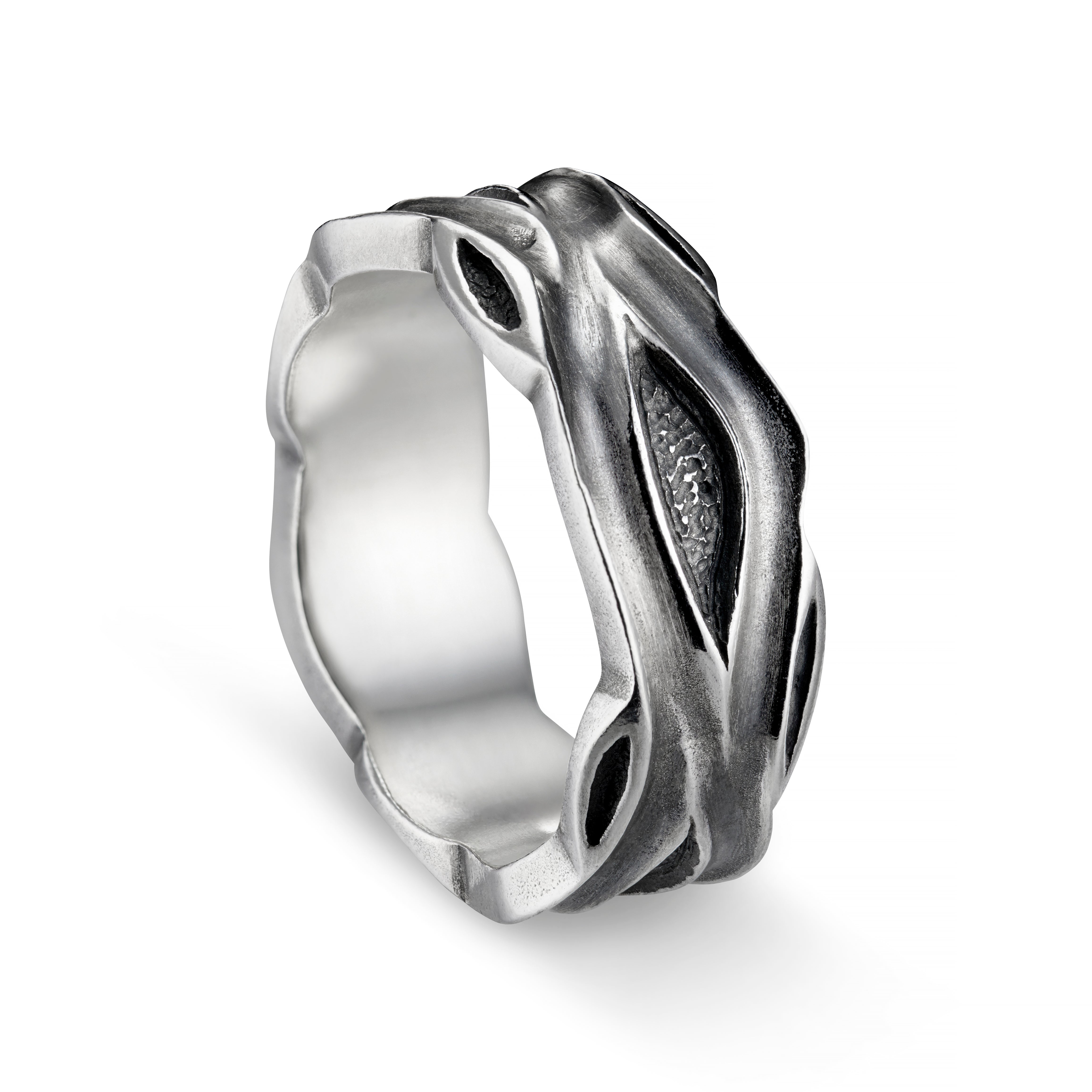 Libertine Silver 9mm ring
