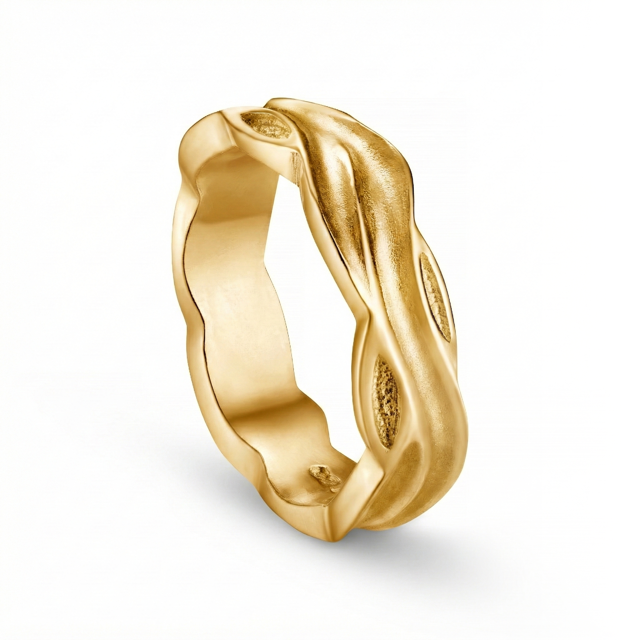 Libertine 9ct Gold 5.5mm Ring