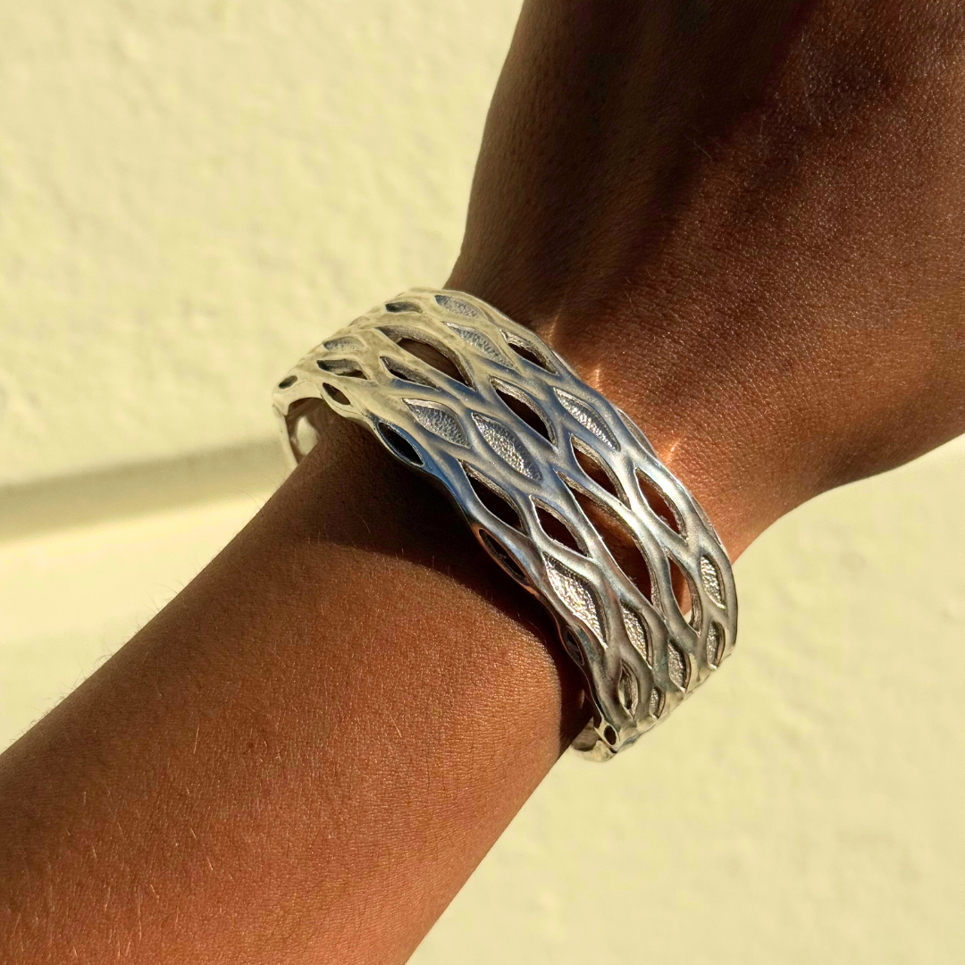 Libertine Silver Bangle