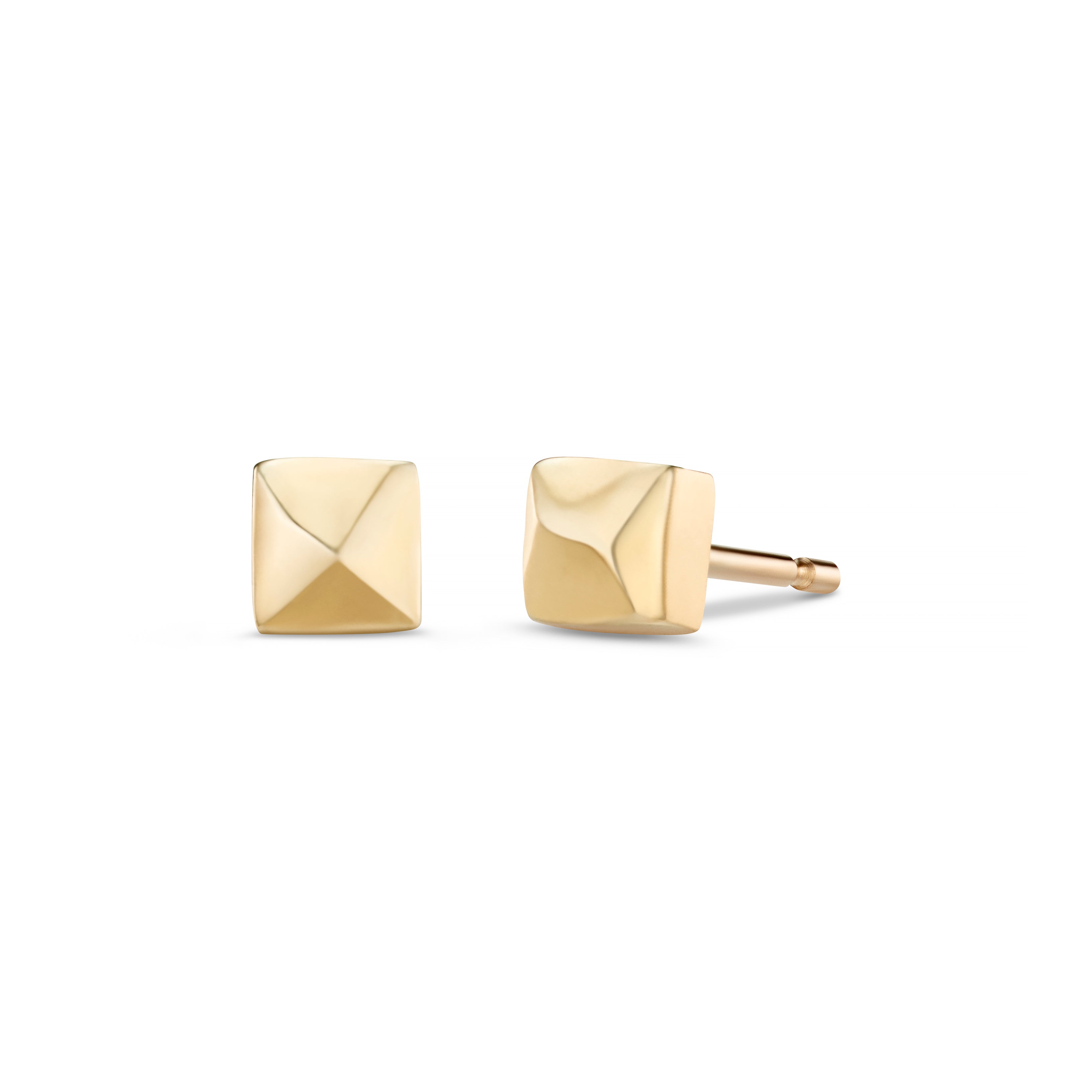 Little Things 9ct Gold Wave Studs