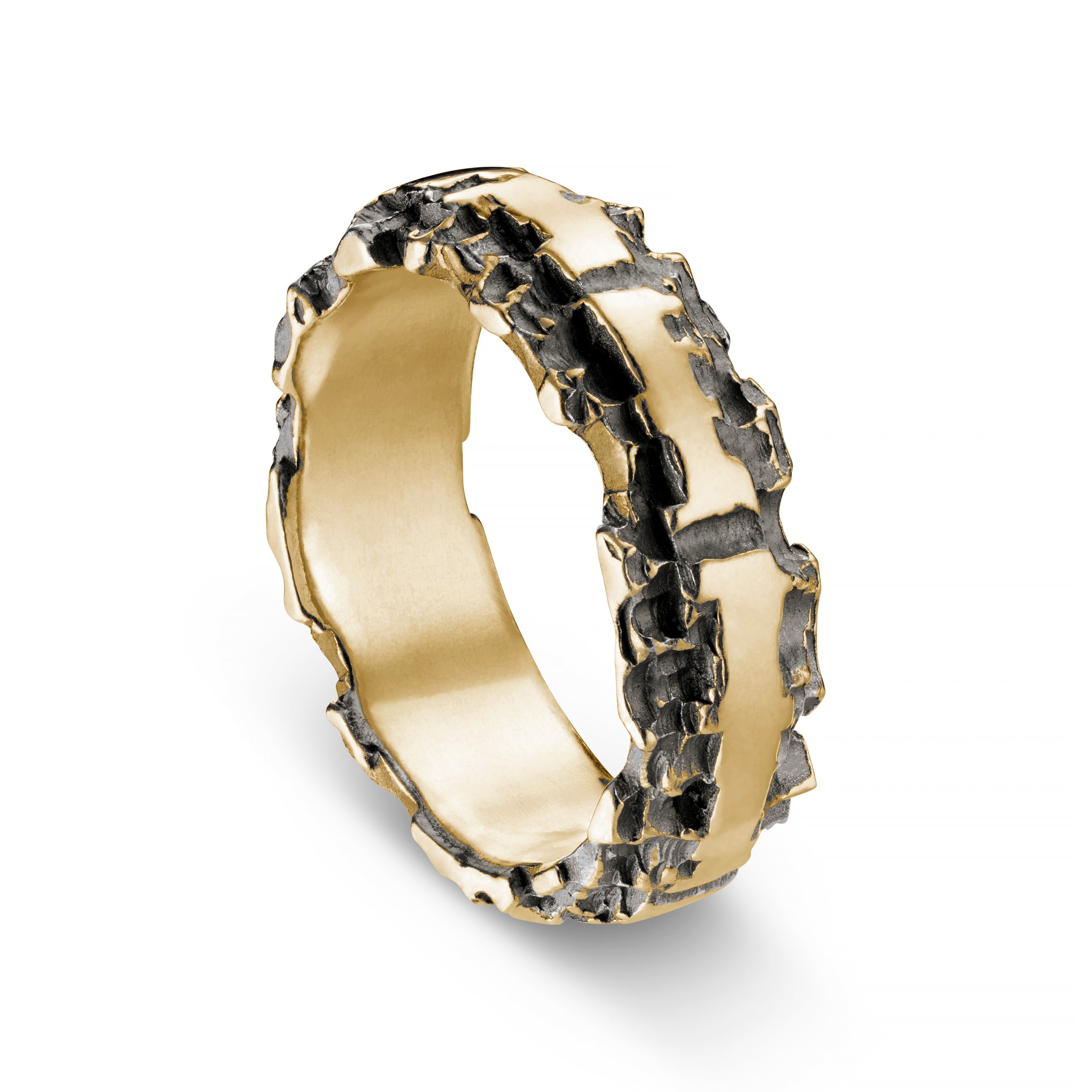 Luna 9ct Gold 6mm Band