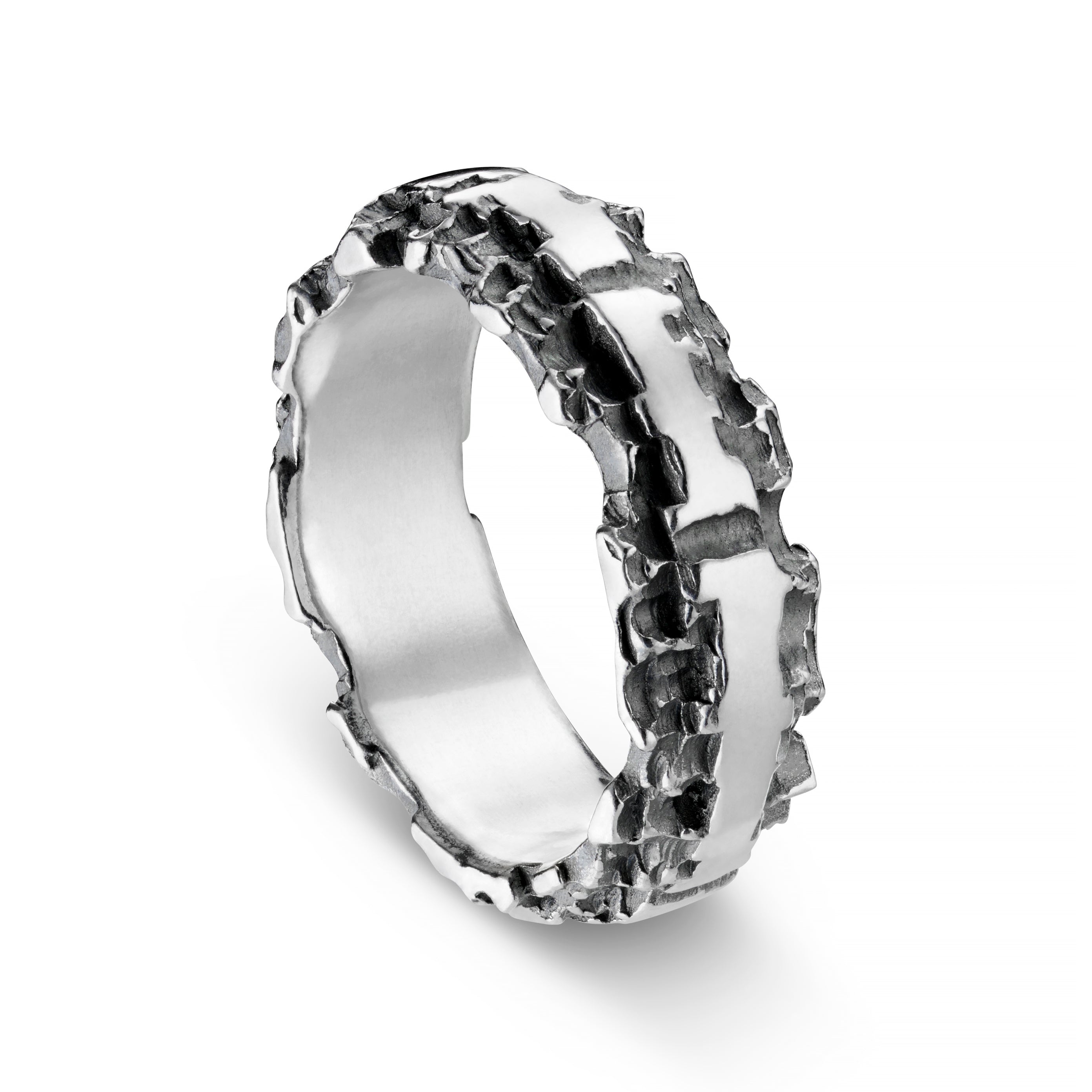Luna Silver 6mm Ring