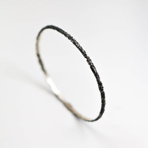 Luna Silver Bangle | Jeremy Hoye Jewellery
