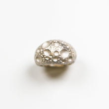 Moon Bombé Silver Ring