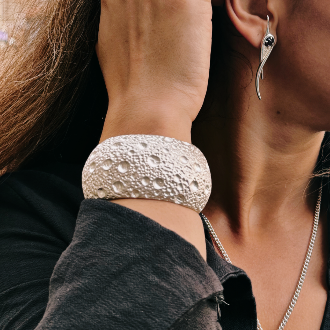 Moon Silver Cuff