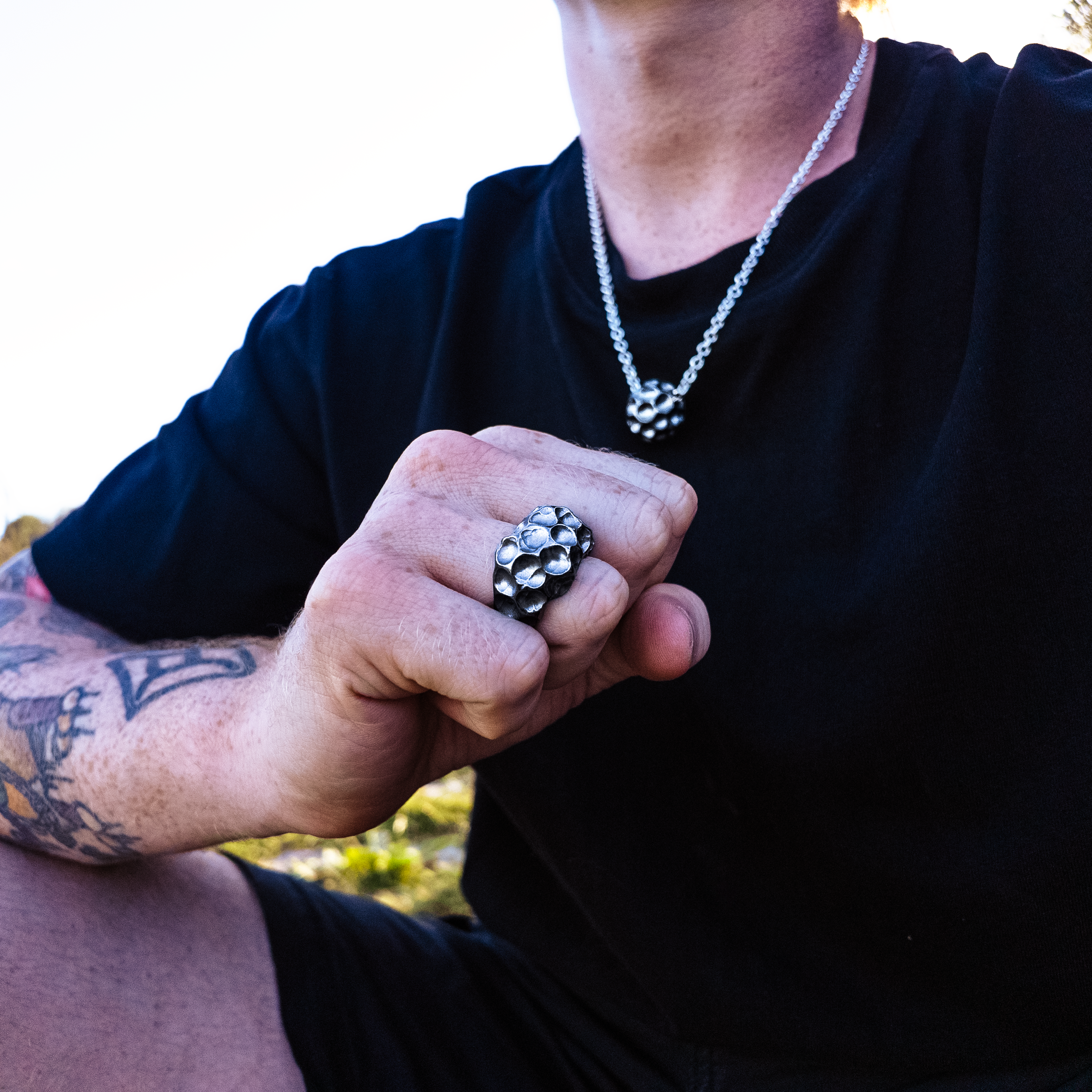 Tesselate Silver Ring | Jeremy Hoye X Lawrence Dicks
